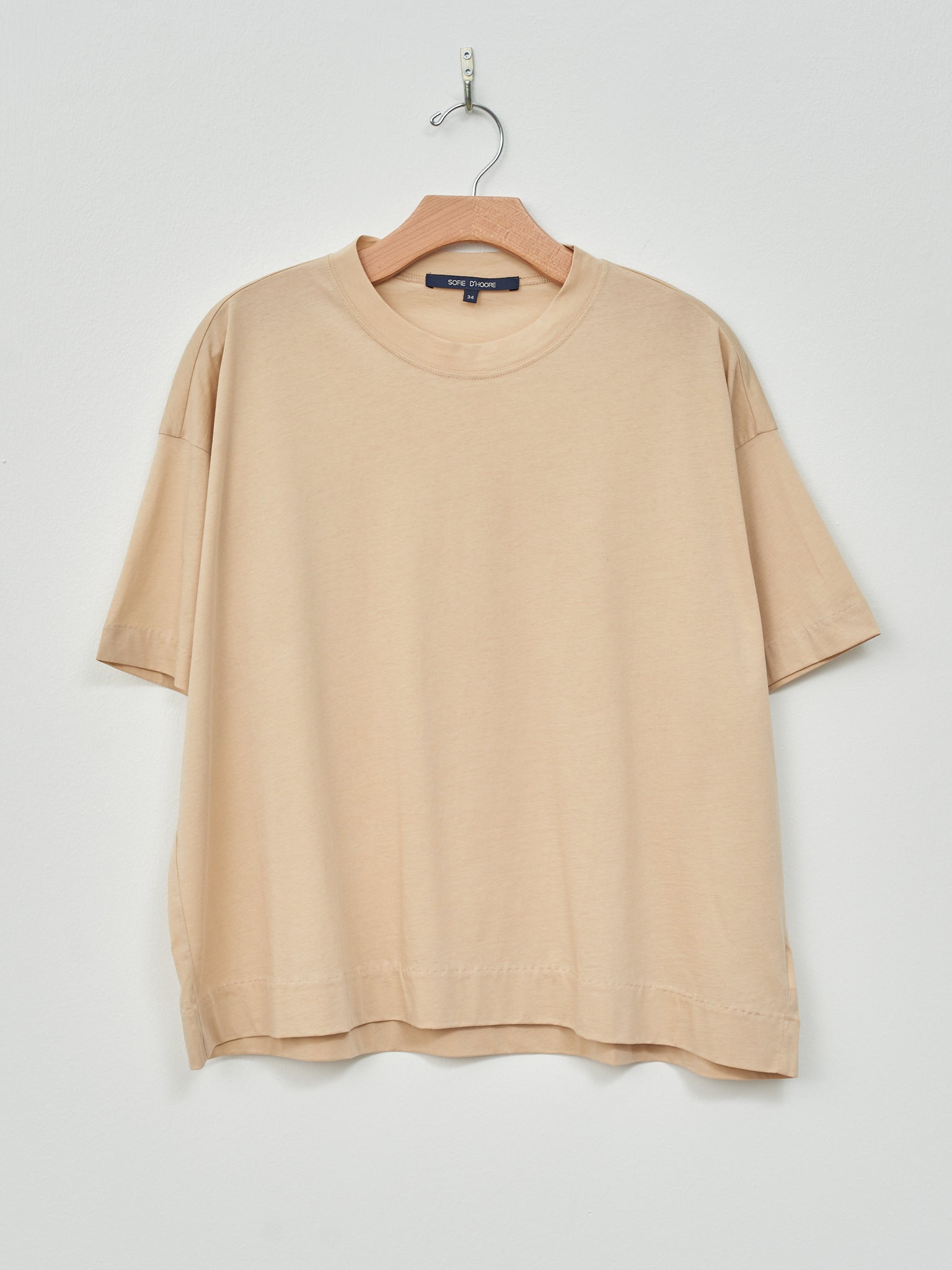 Namu Shop - Sofie D'Hoore Tilly SS Tee - Nude