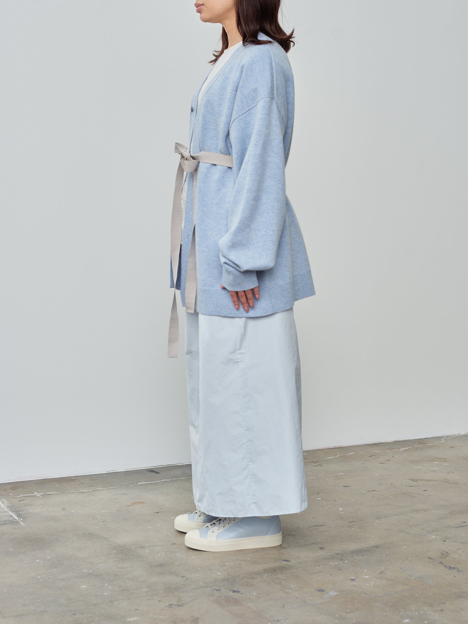 Namu Shop - Sofie D'Hoore Mask Cardigan - Arctic Blue
