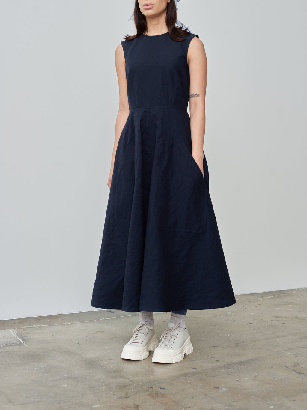 Namu Shop - Sofie D'Hoore Dart Dress - Night