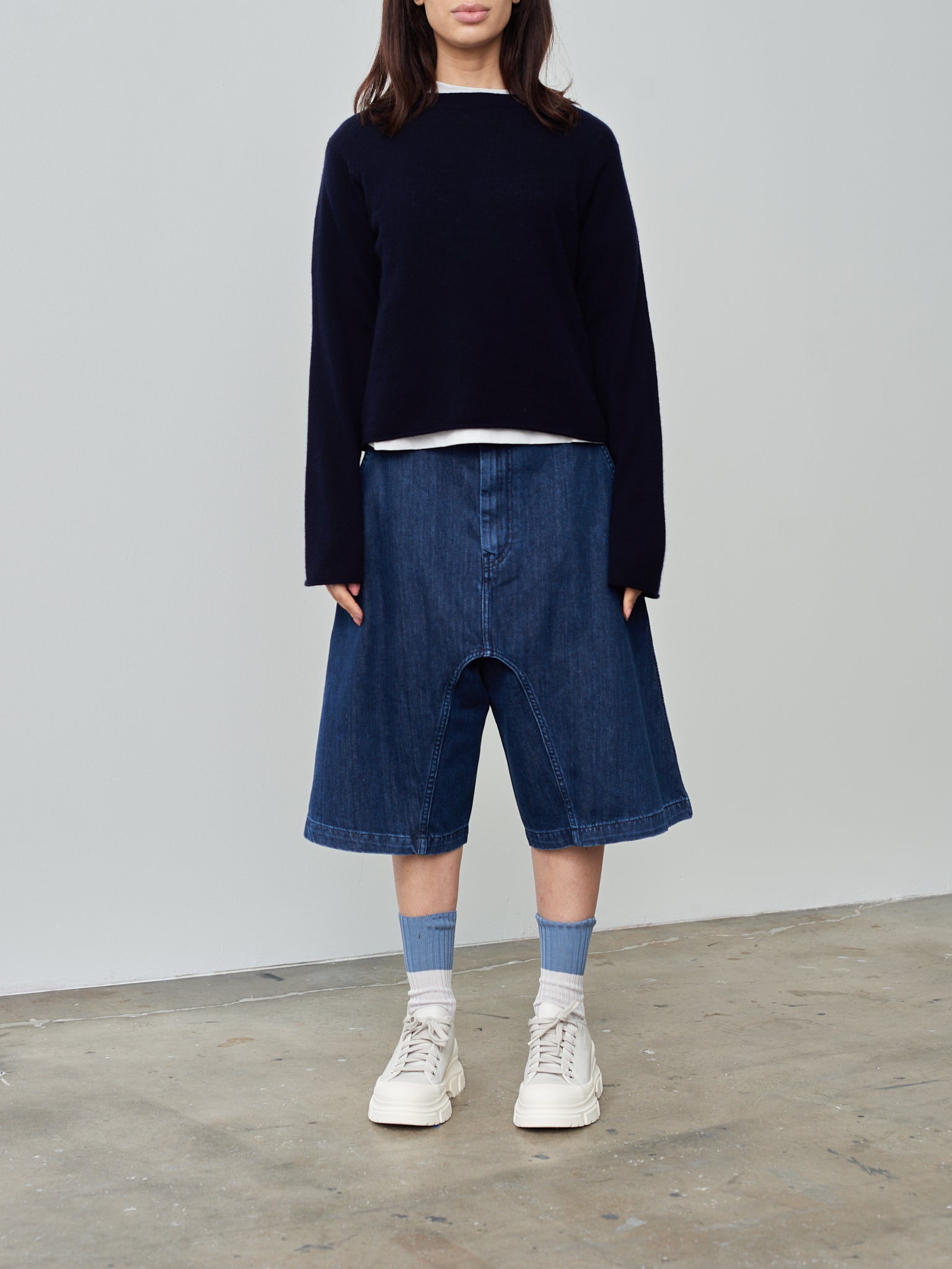 Namu Shop - Sofie D'Hoore Tilly SS Tee - Titanium