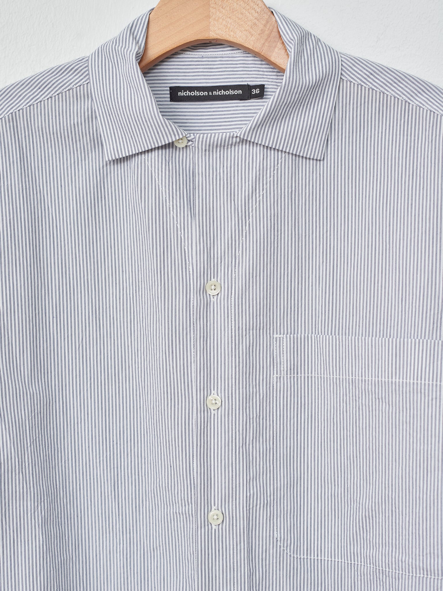 Namu Shop - Nicholson & Nicholson COLBY Top - Blue Stripe