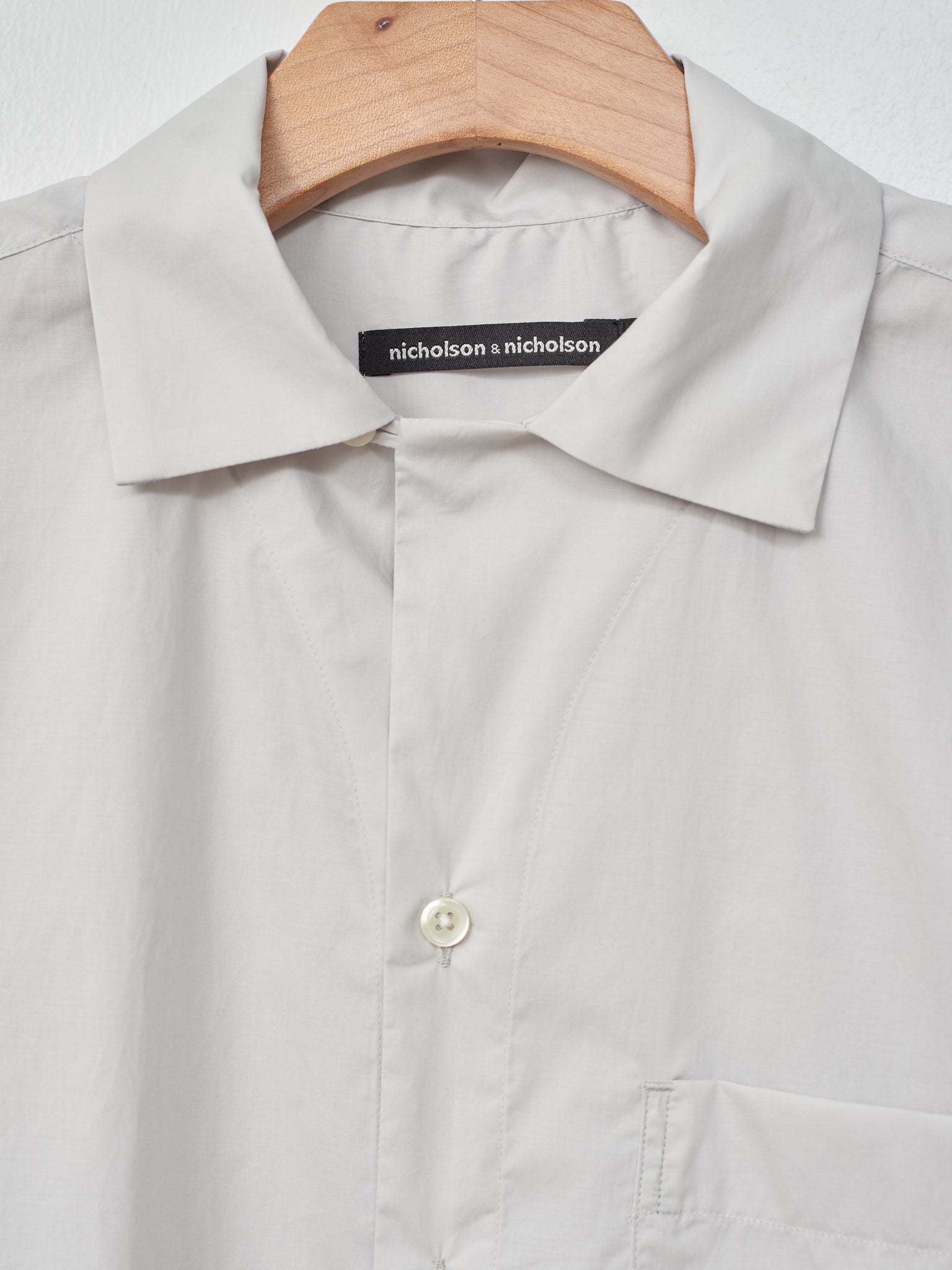 Namu Shop - Nicholson & Nicholson COLBY Top - Light Gray