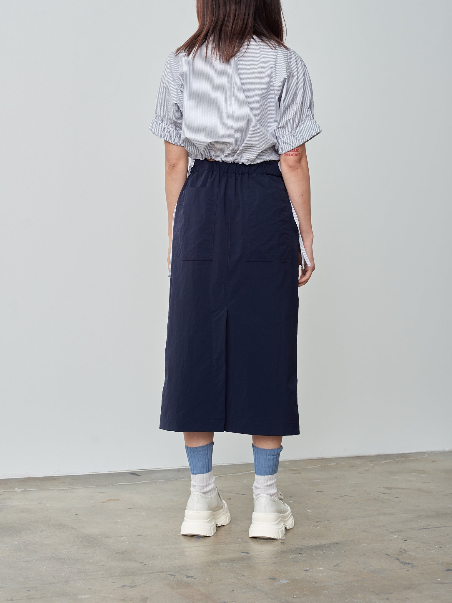 Namu Shop - Nicholson & Nicholson LEMON Top - Blue Stripe