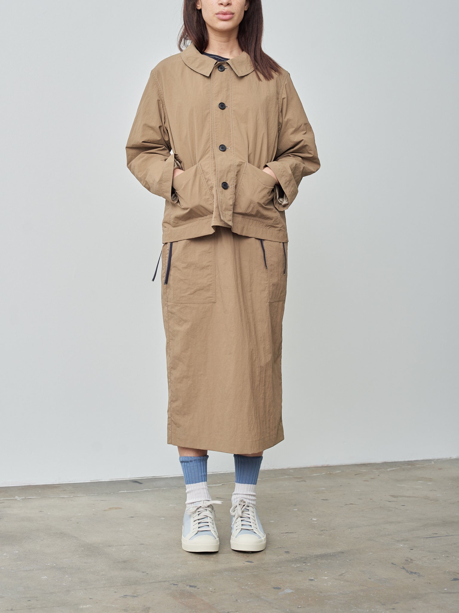 Namu Shop - Nicholson & Nicholson DOVER Jacket - Brown