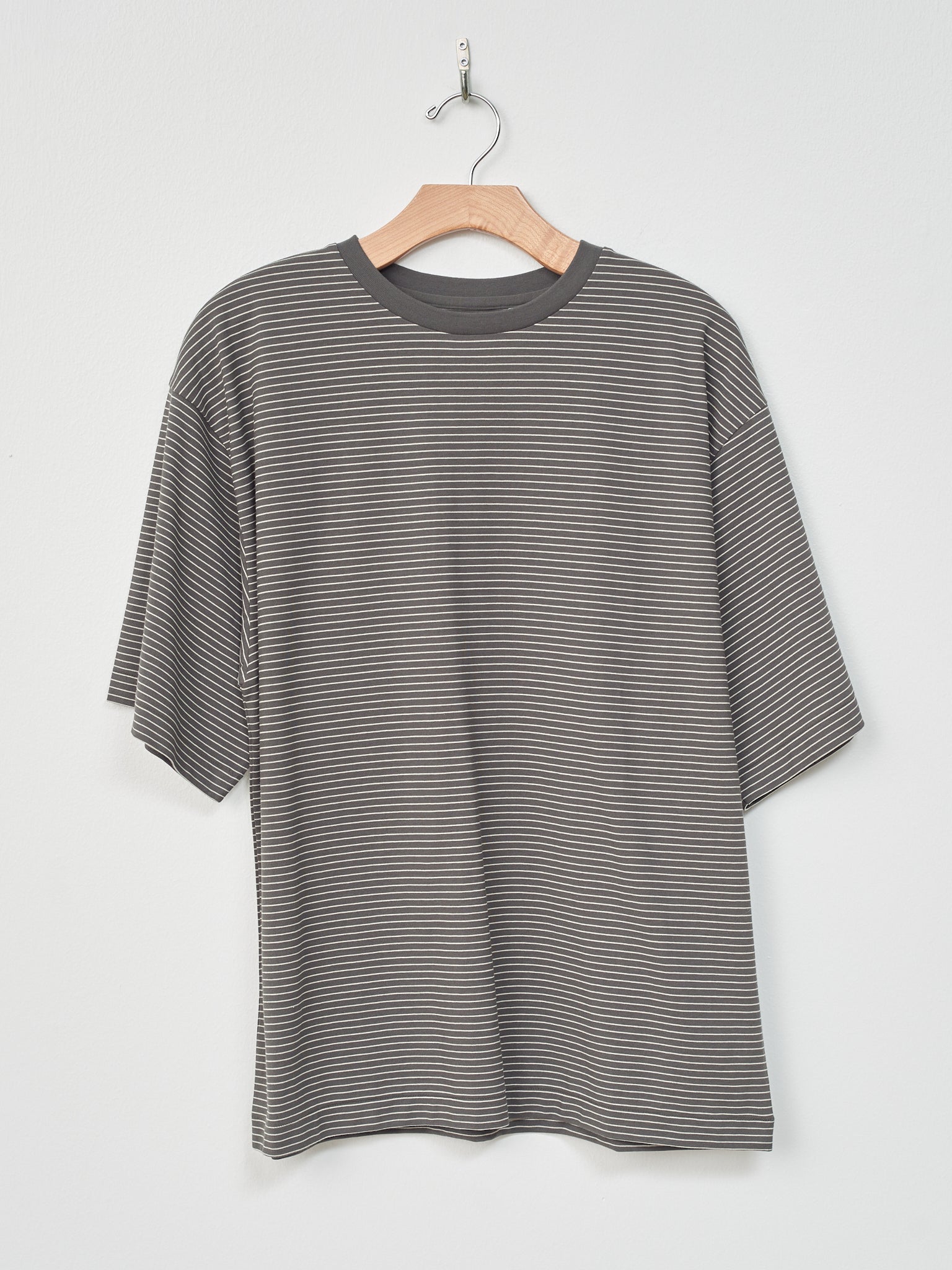 Namu Shop - Kaptain Sunshine Hard Twisted Border Jersey S/S Tee - Ink Black Border