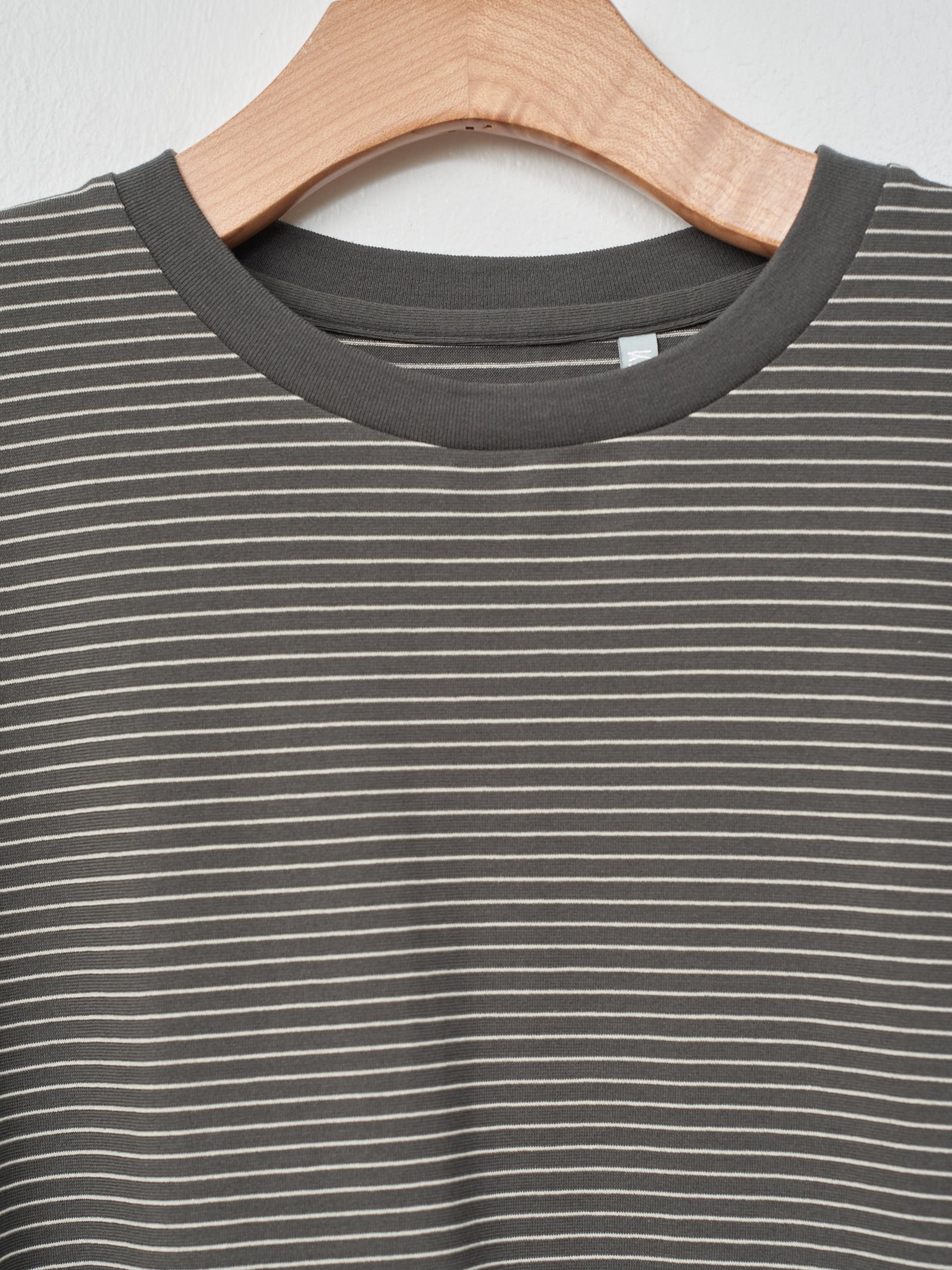 Namu Shop - Kaptain Sunshine Hard Twisted Border Jersey S/S Tee - Ink Black Border