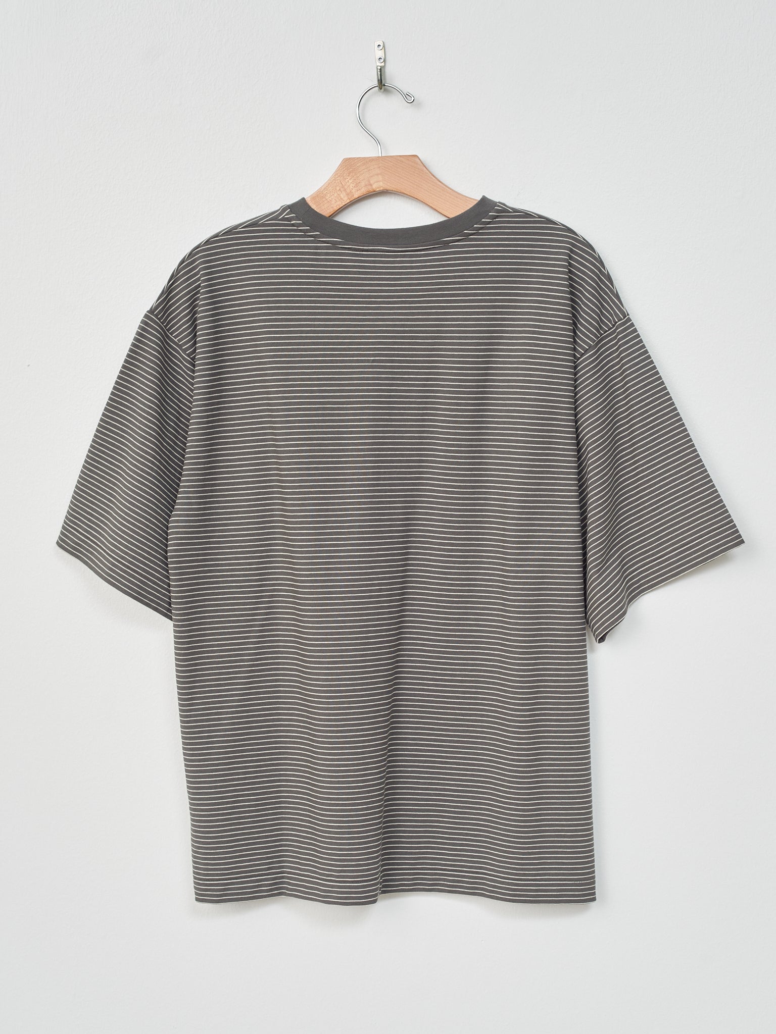 Namu Shop - Kaptain Sunshine Hard Twisted Border Jersey S/S Tee - Ink Black Border