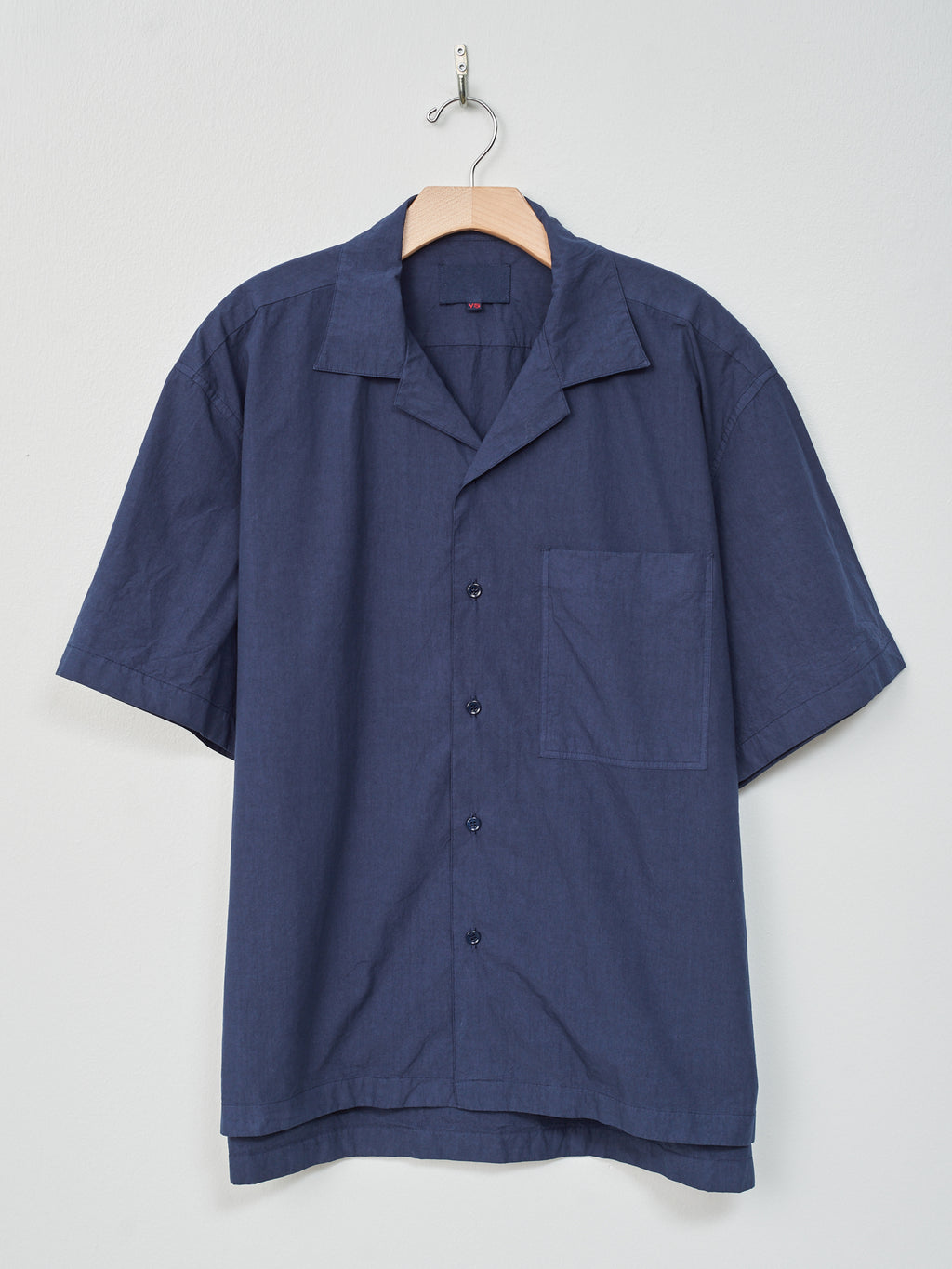 Namu Shop - Yoko Sakamoto Open Collar Shirt - Navy