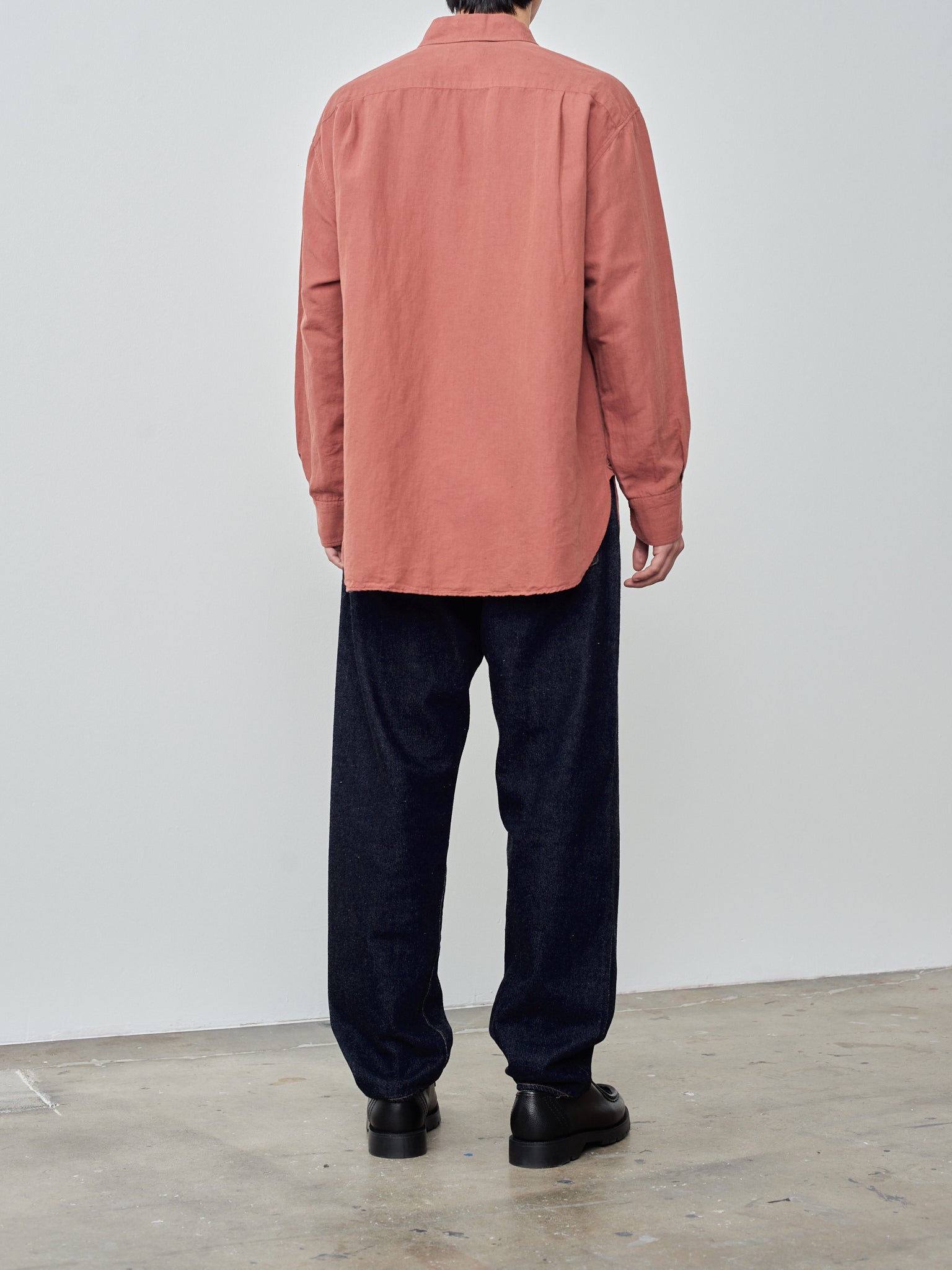 Namu Shop - Yoko Sakamoto Regular Collar Shirt - Red
