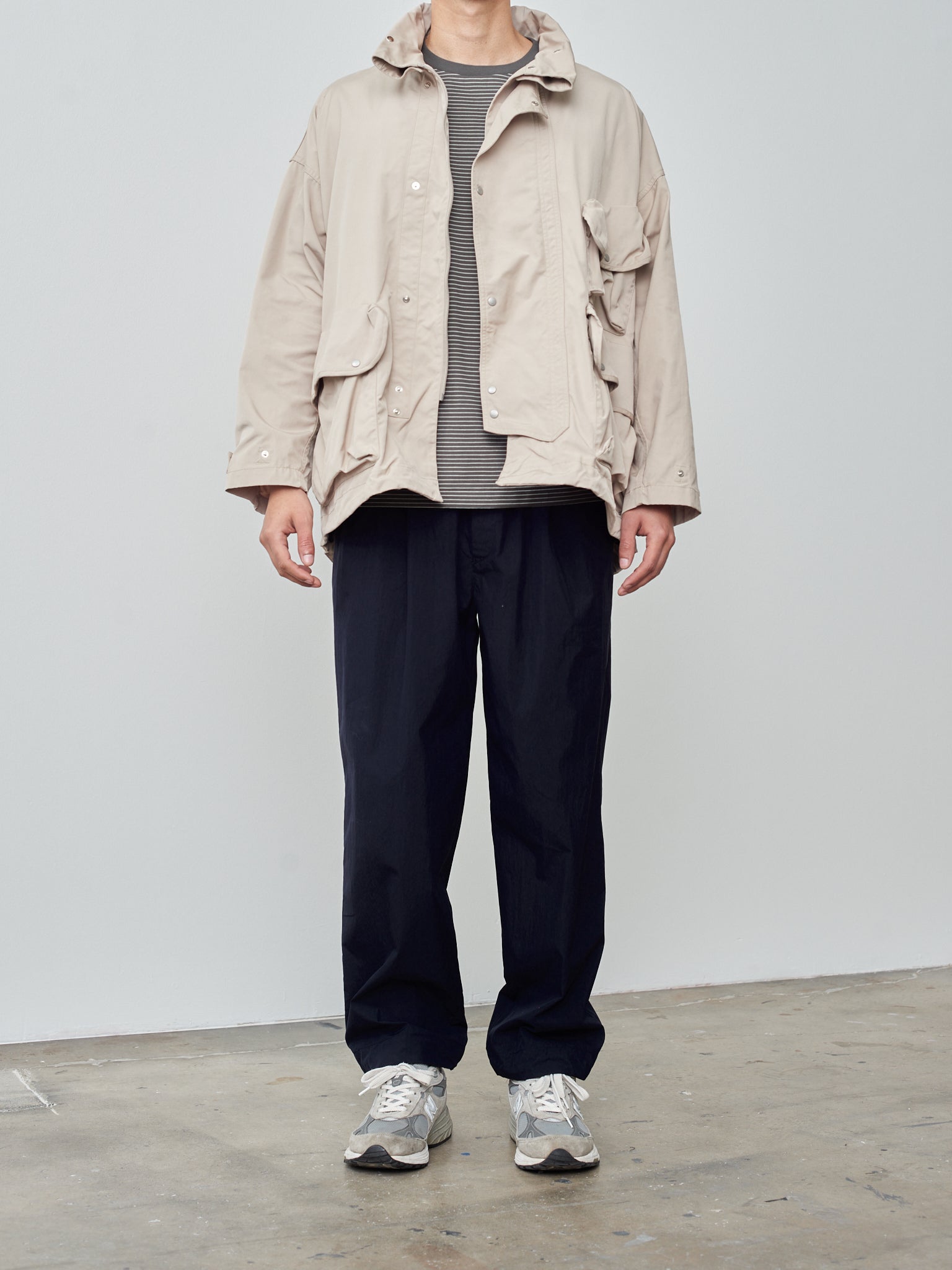 Namu Shop - Kaptain Sunshine Hunter Jacket - Sand Beige