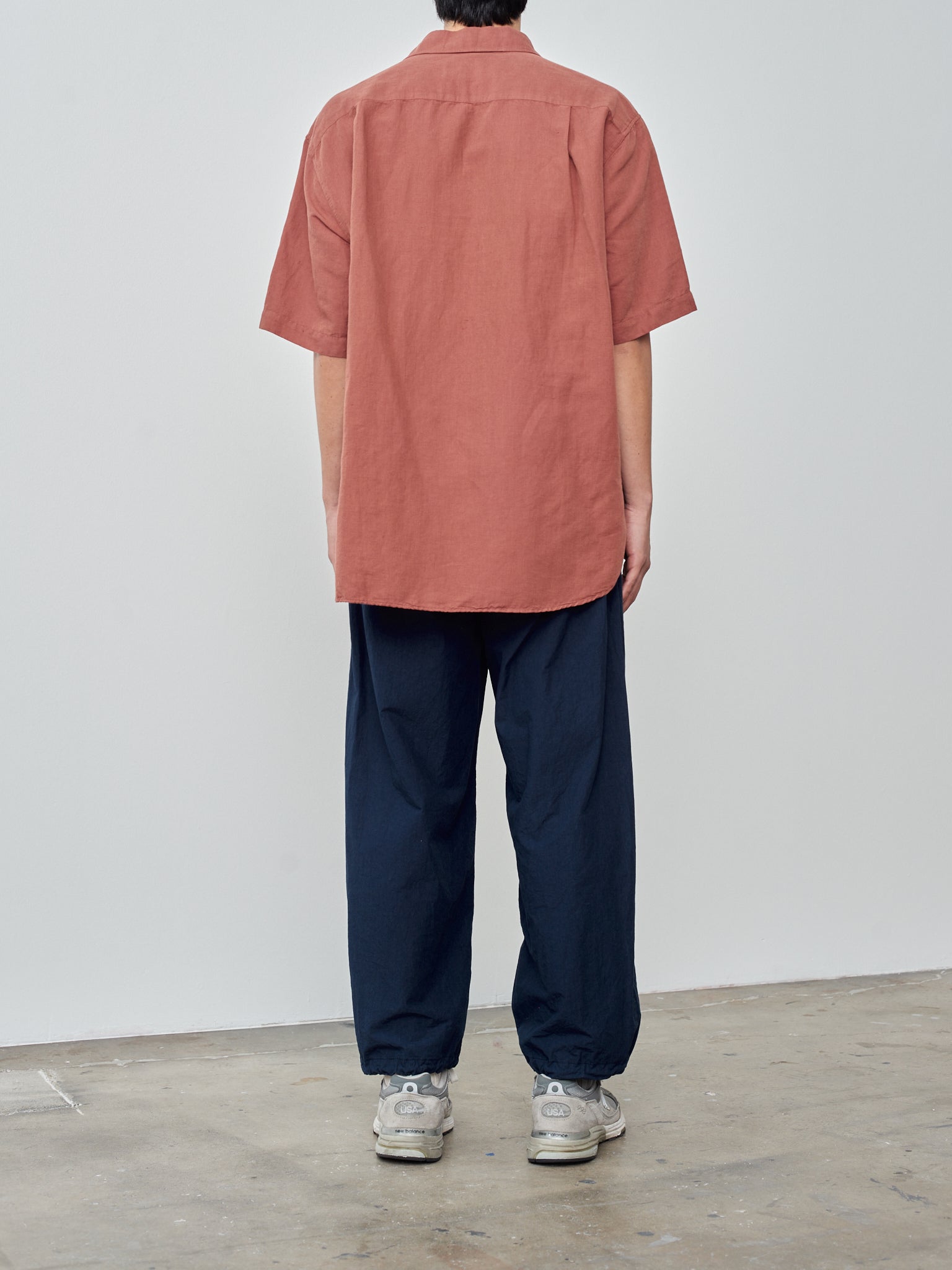 Namu Shop - Yoko Sakamoto Open Collar Shirt - Red