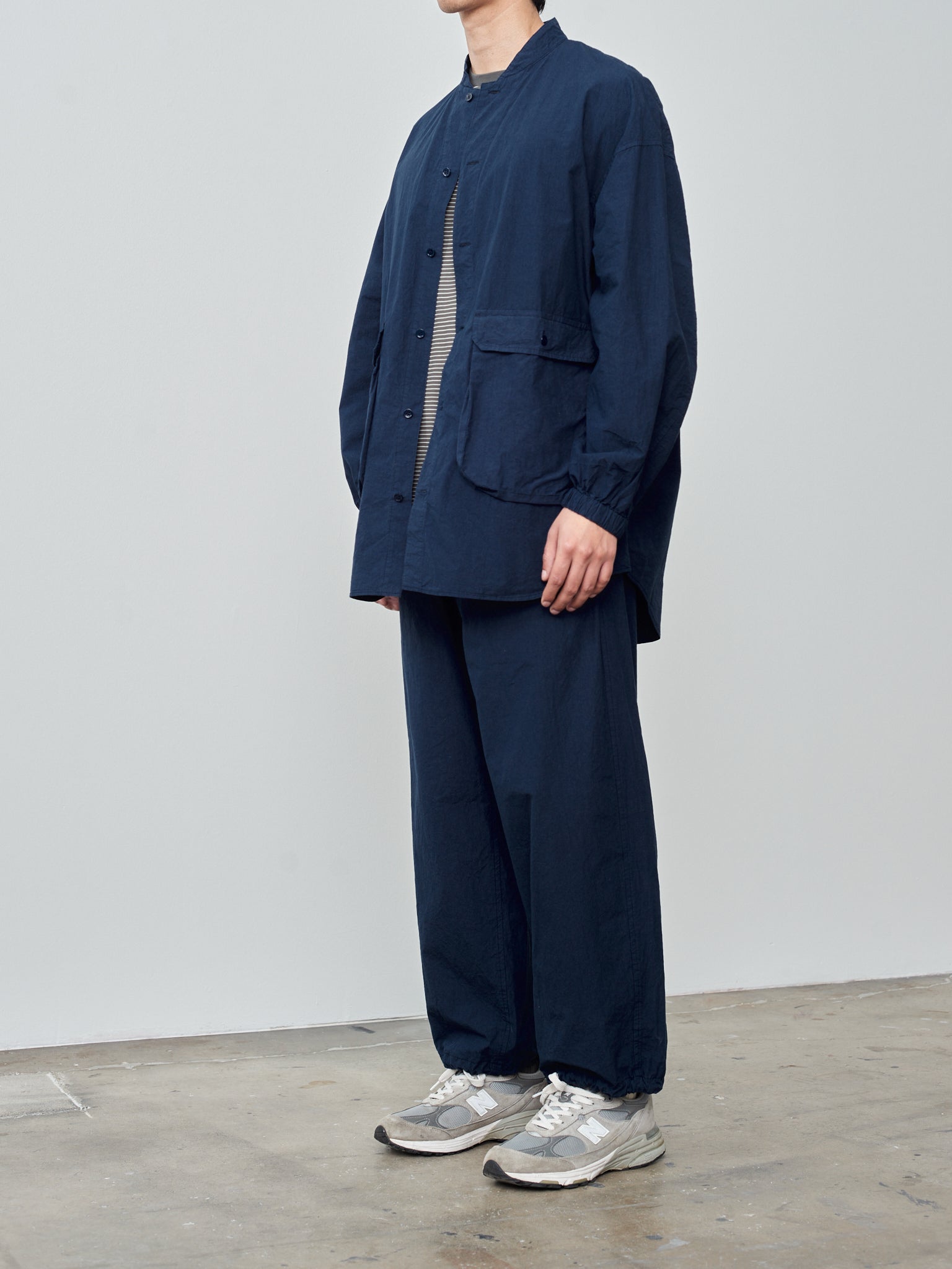 Namu Shop - Yoko Sakamoto Blouson Shirt - Navy