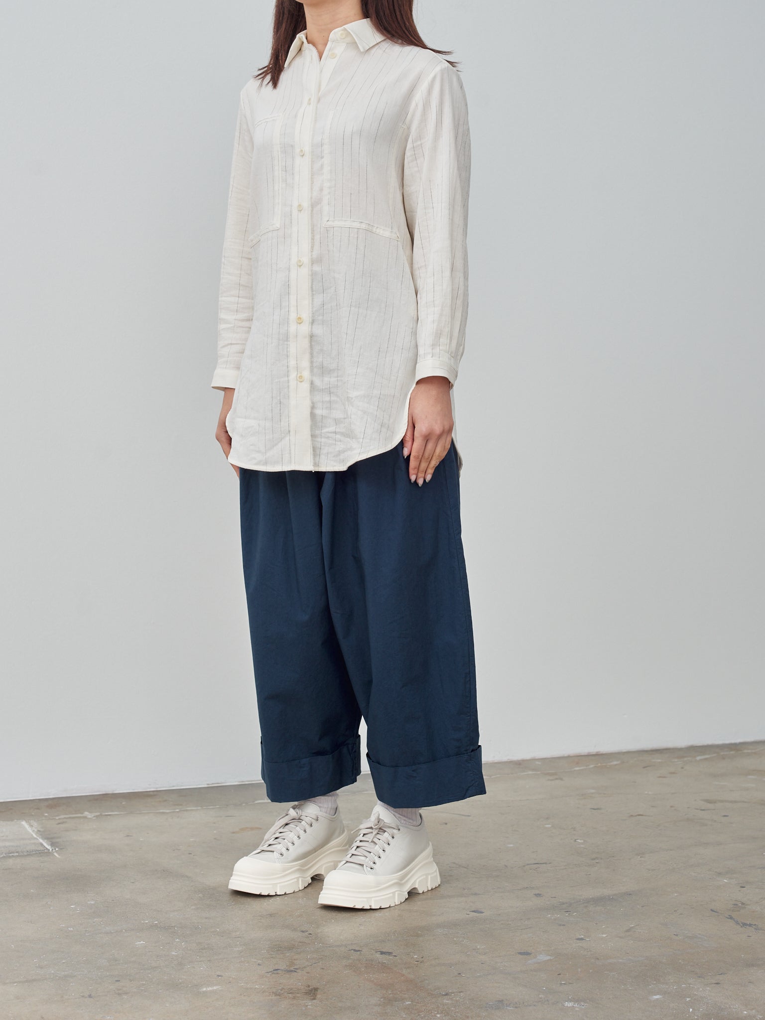 Namu Shop - Toogood The Baker Trouser - Cotton Poplin Basalt