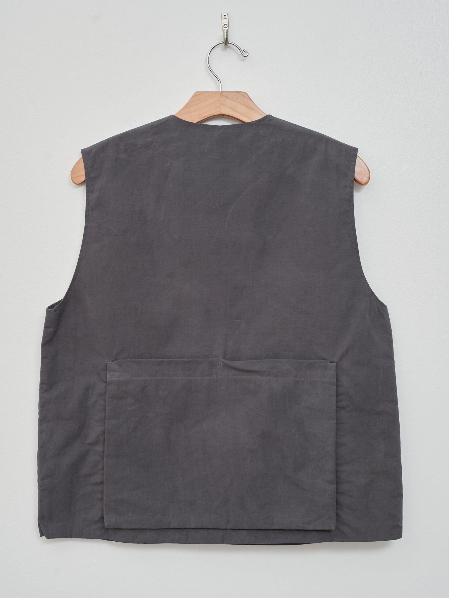 Namu Shop - Toogood The Tinker Gilet - Proofed Cotton Charcoal