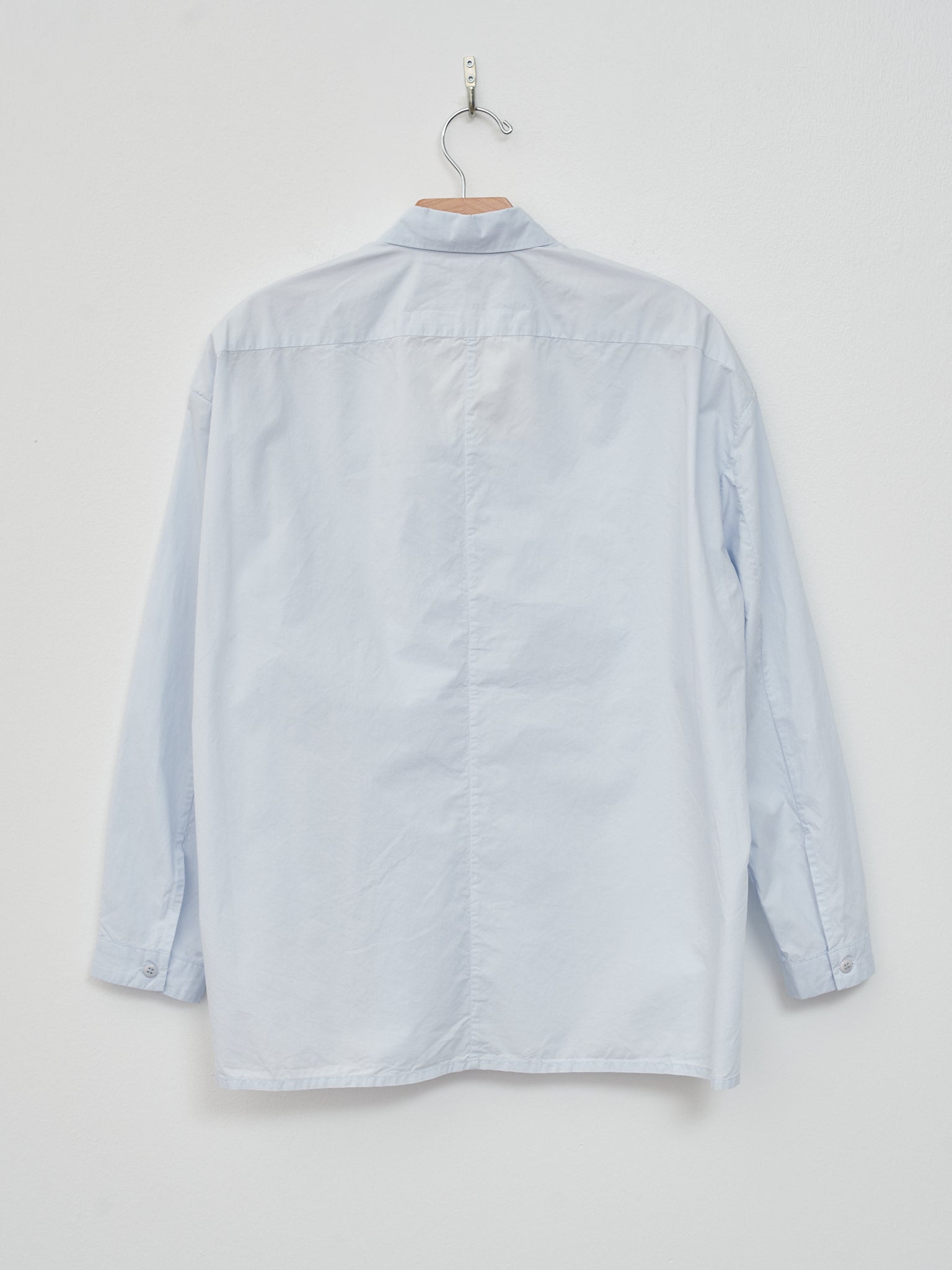 Namu Shop - Toogood The Draughtsman Shirt - Cotton Poplin Porcelain