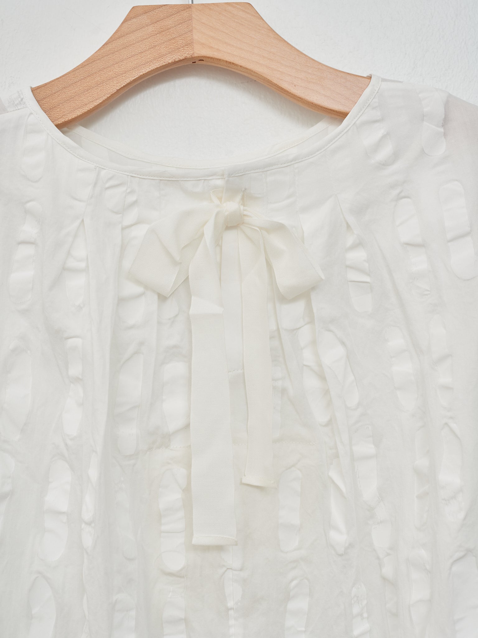 Namu Shop - Toogood The Baker Top - Dash Print Voile Chalk