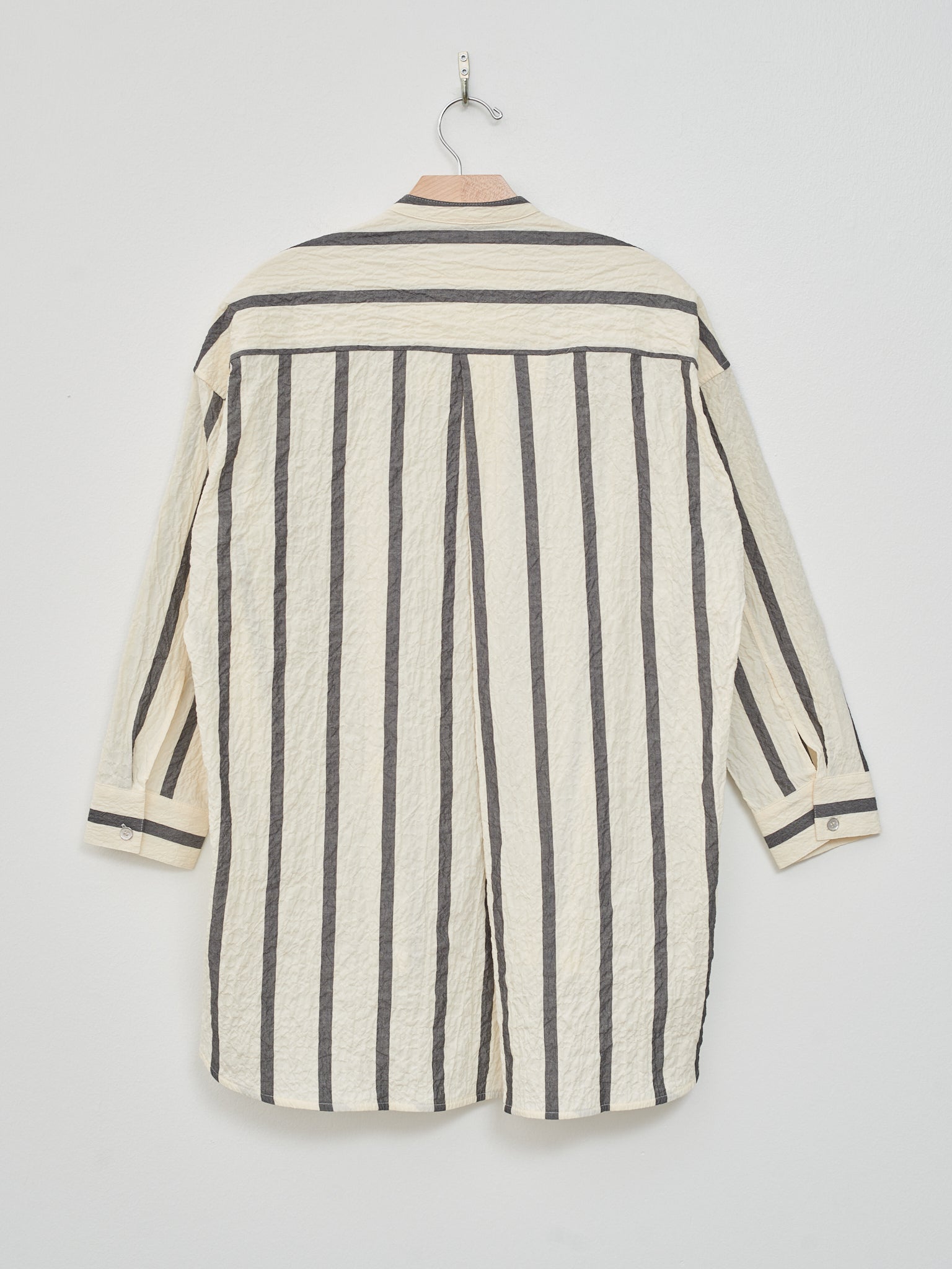 Namu Shop - Toogood The Pedlar Shirt - Bold Stripe Flint/Raw