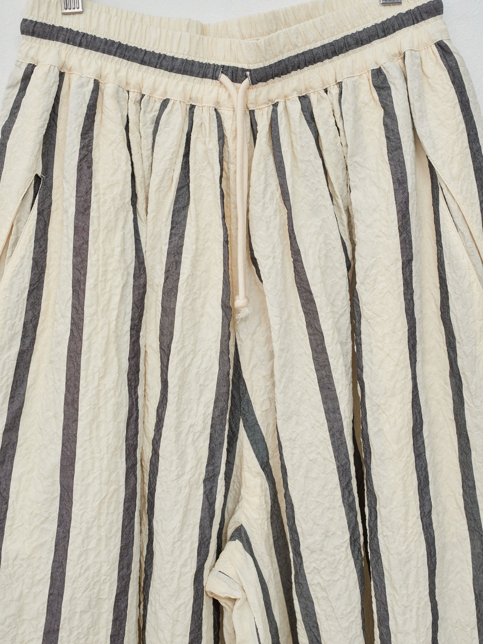 Namu Shop - Toogood The Acrobat Culotte - Bold Stripe Flint/Raw