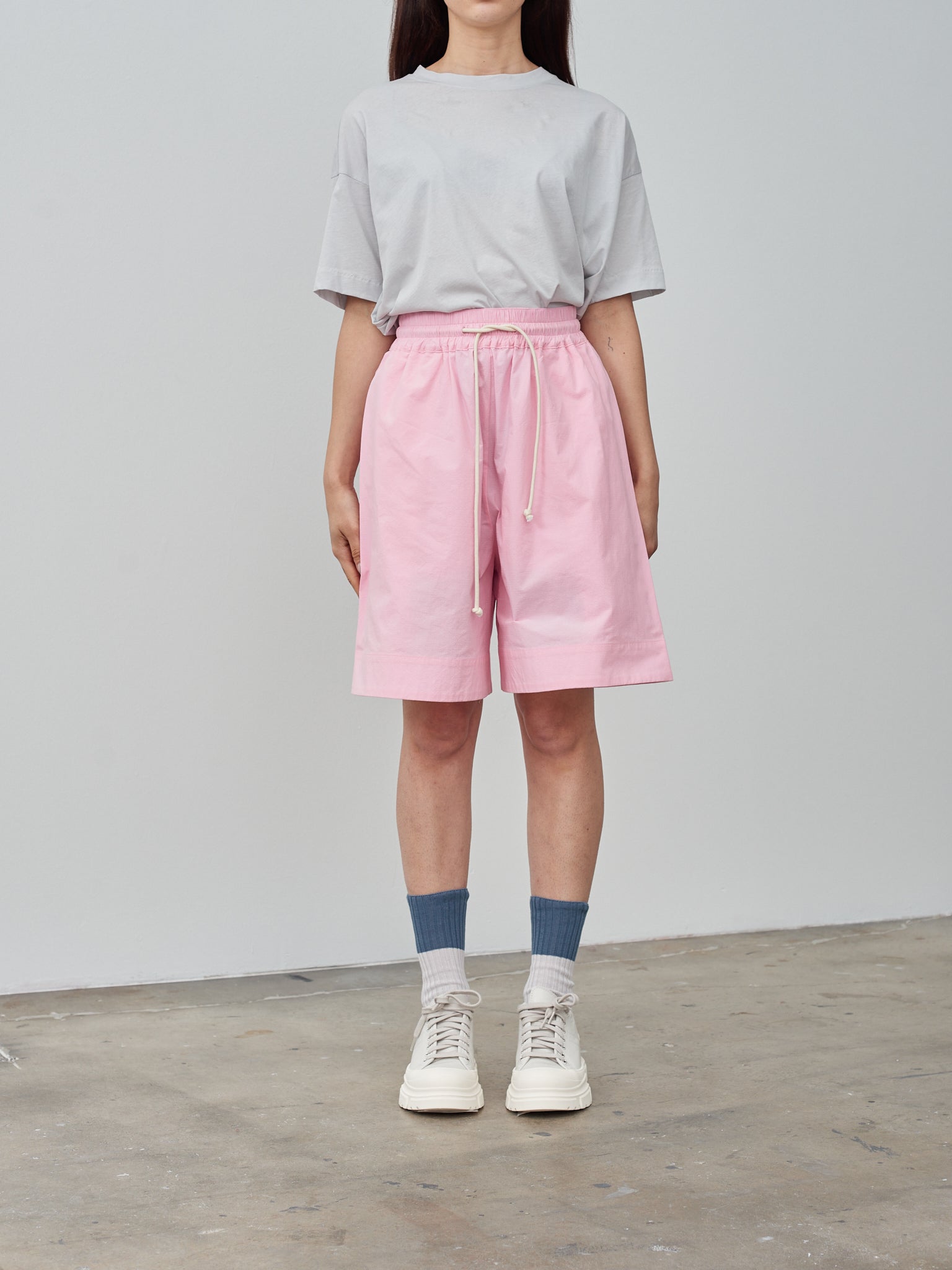 Namu Shop - Toogood The Diver Short - Fine Ripstop Cotton Icing