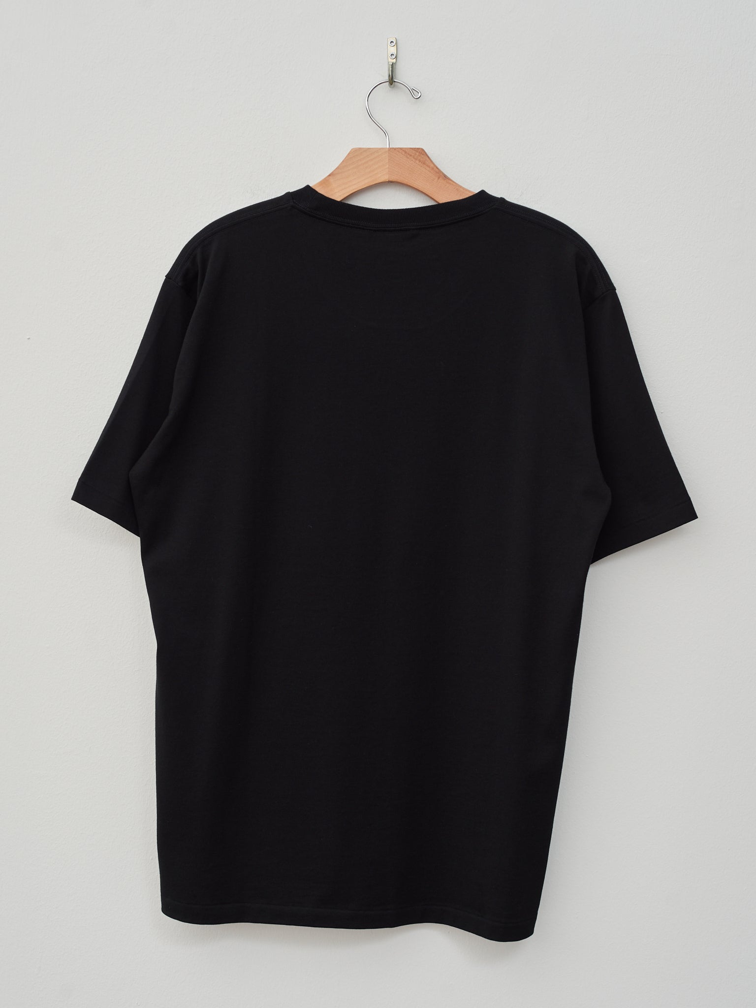 Namu Shop - Auralee Luster Plaiting Tee - Black