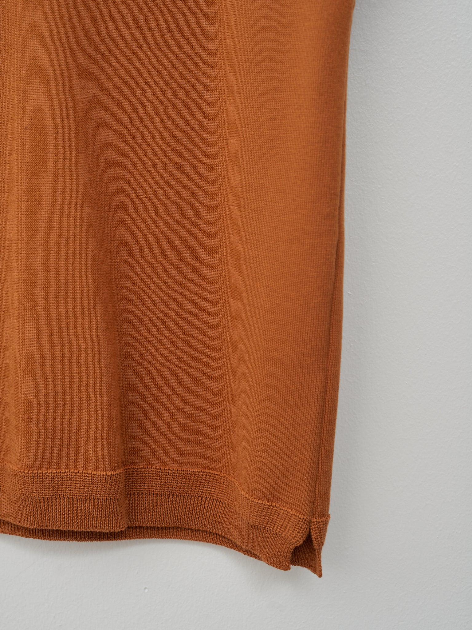 Namu Shop - Fujito C/N Knit T-Shirt - Brown Gold