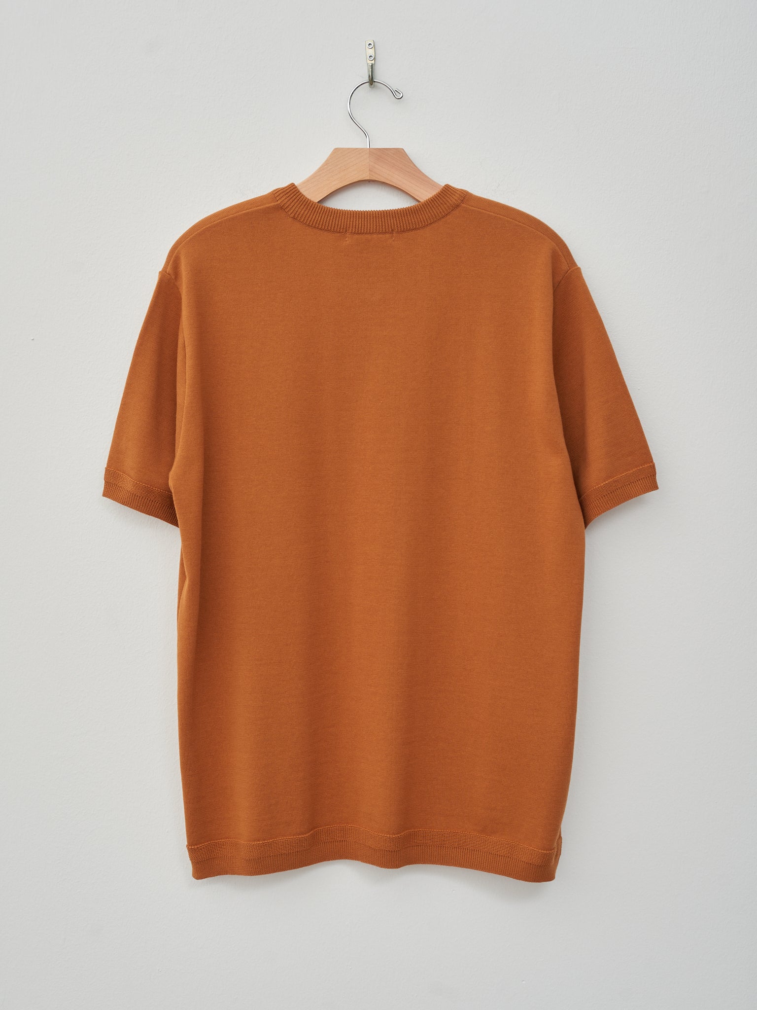 Namu Shop - Fujito C/N Knit T-Shirt - Brown Gold
