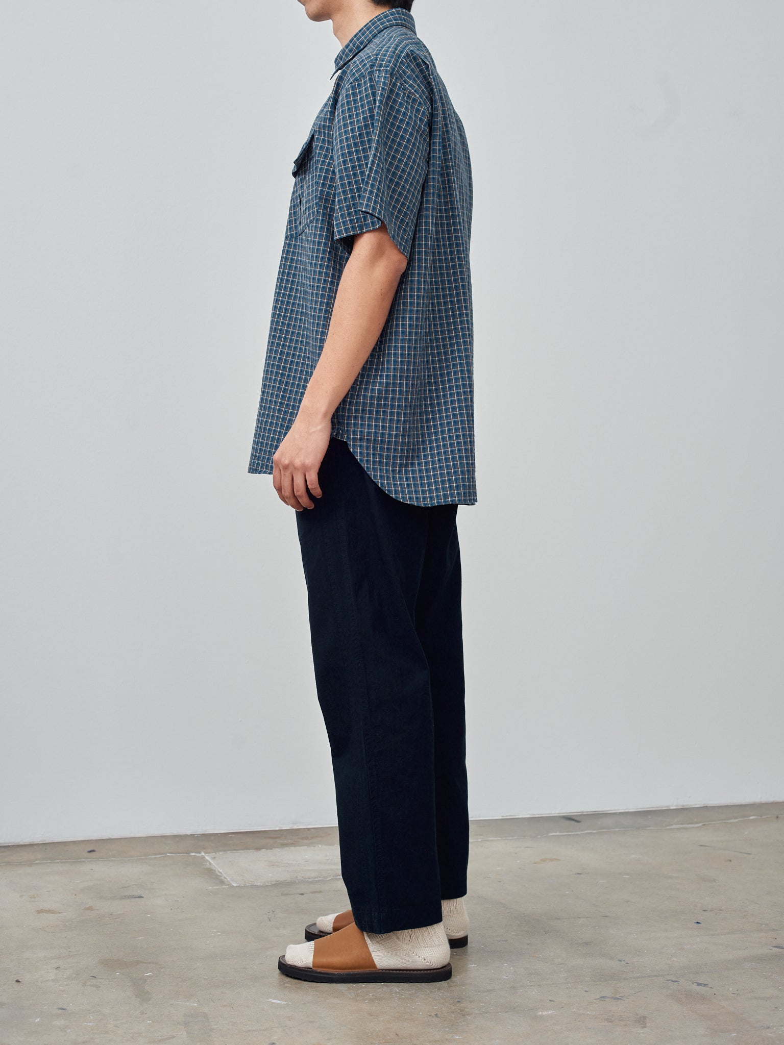 Namu Shop - Fujito Line Easy Pants - Dark Navy