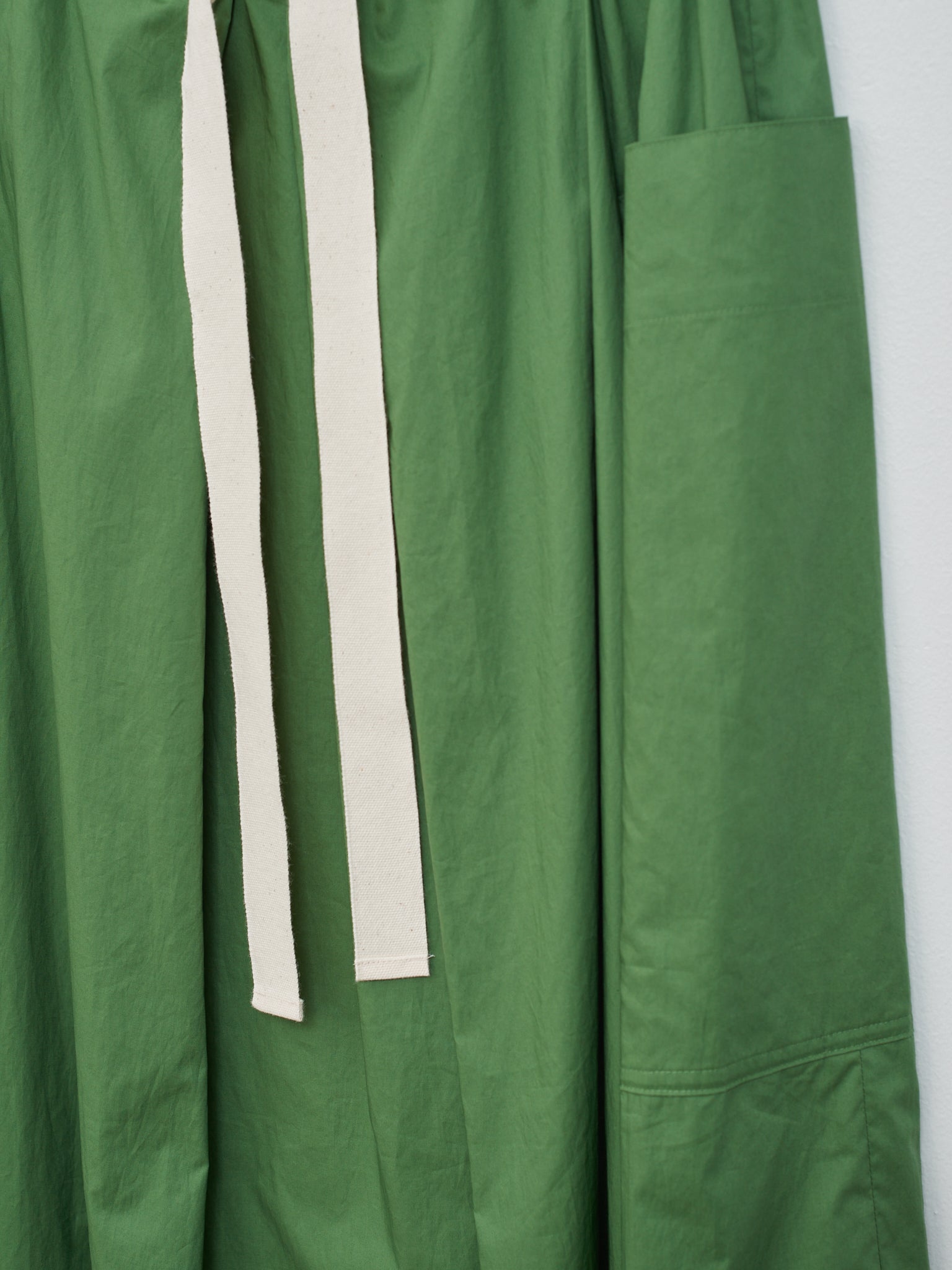 Namu Shop - Nicholson & Nicholson Kanon Poplin Skirt - Green