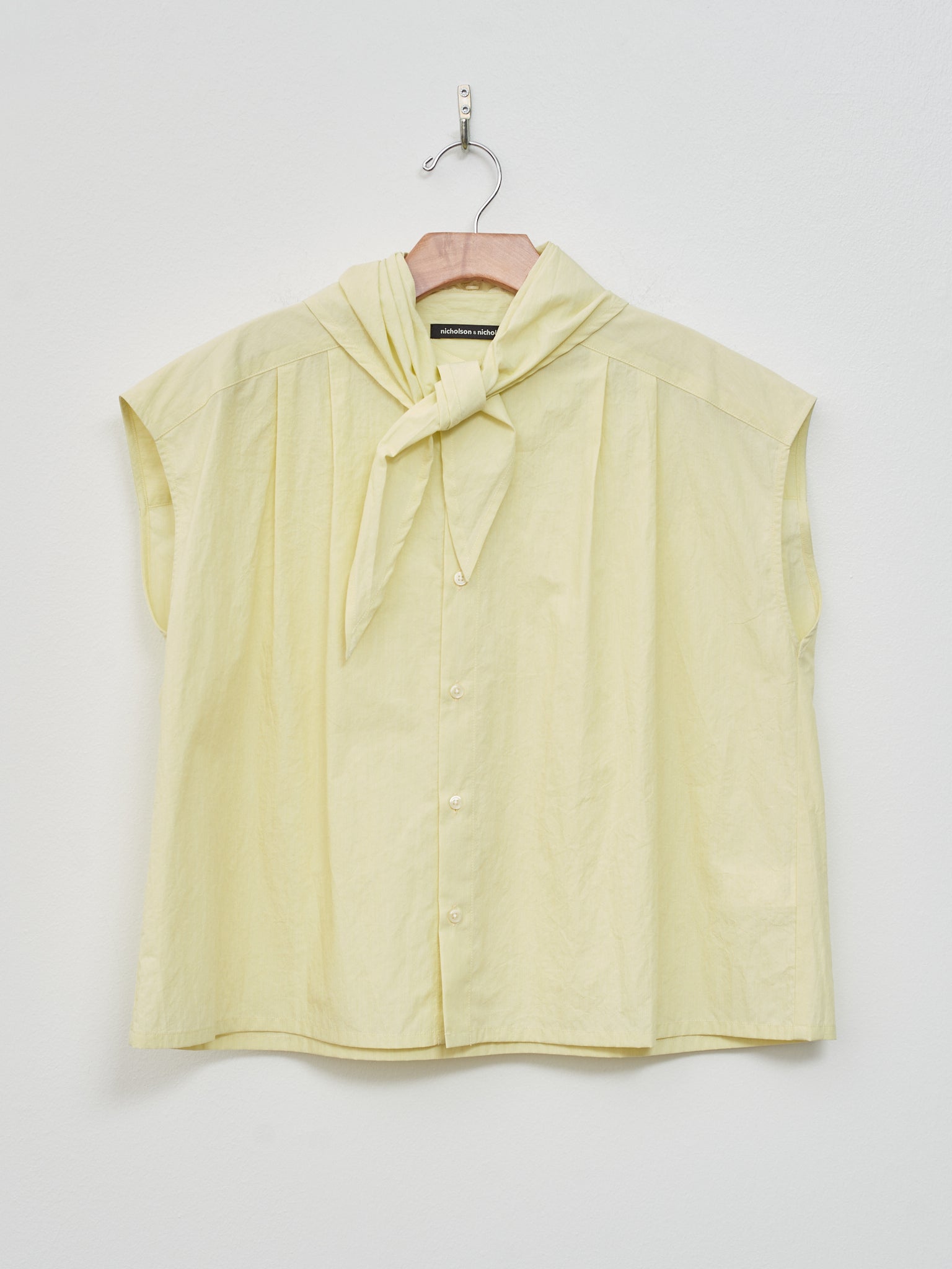 Namu Shop - Nicholson & Nicholson Smile Shirt - Yellow