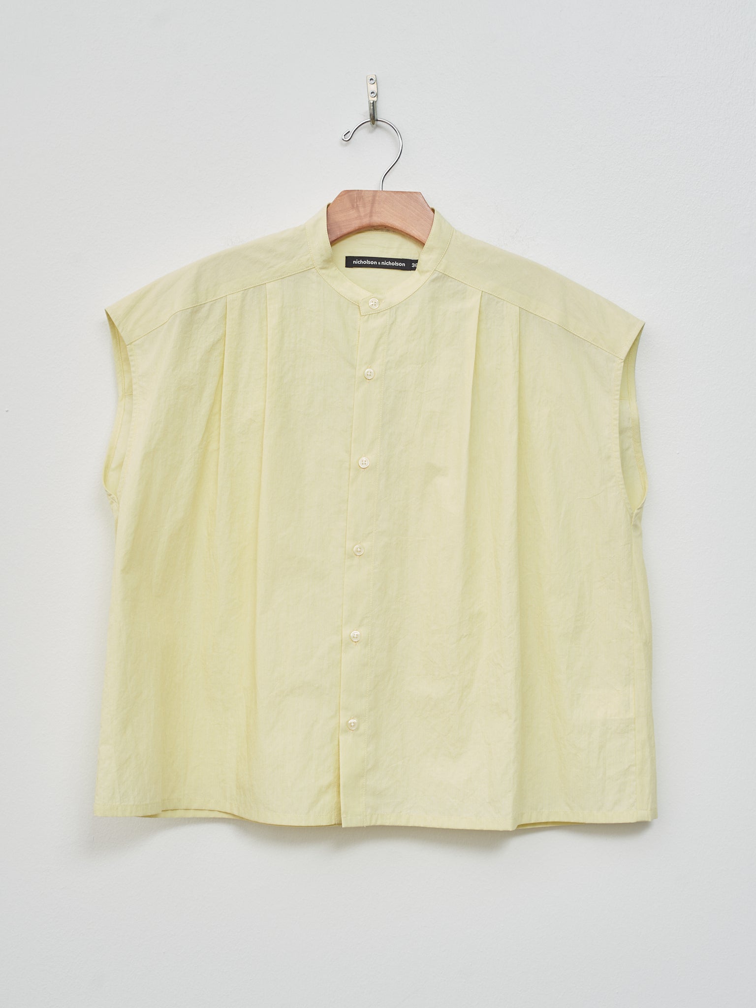Namu Shop - Nicholson & Nicholson Smile Shirt - Yellow