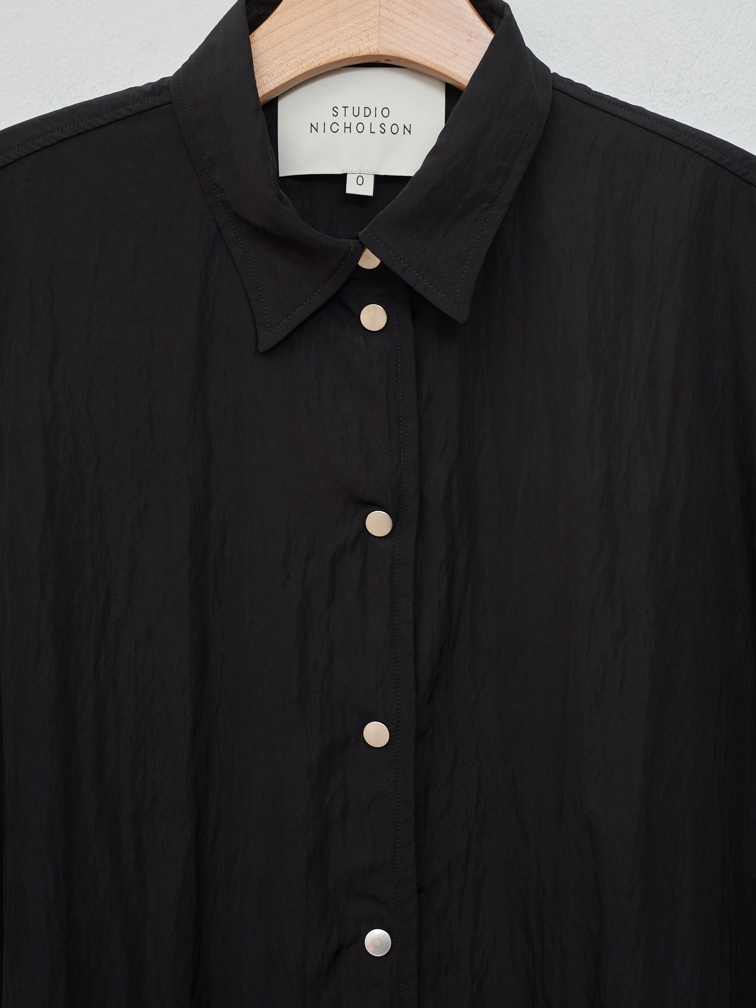 Namu Shop - Studio Nicholson Kanno Shirt - Black