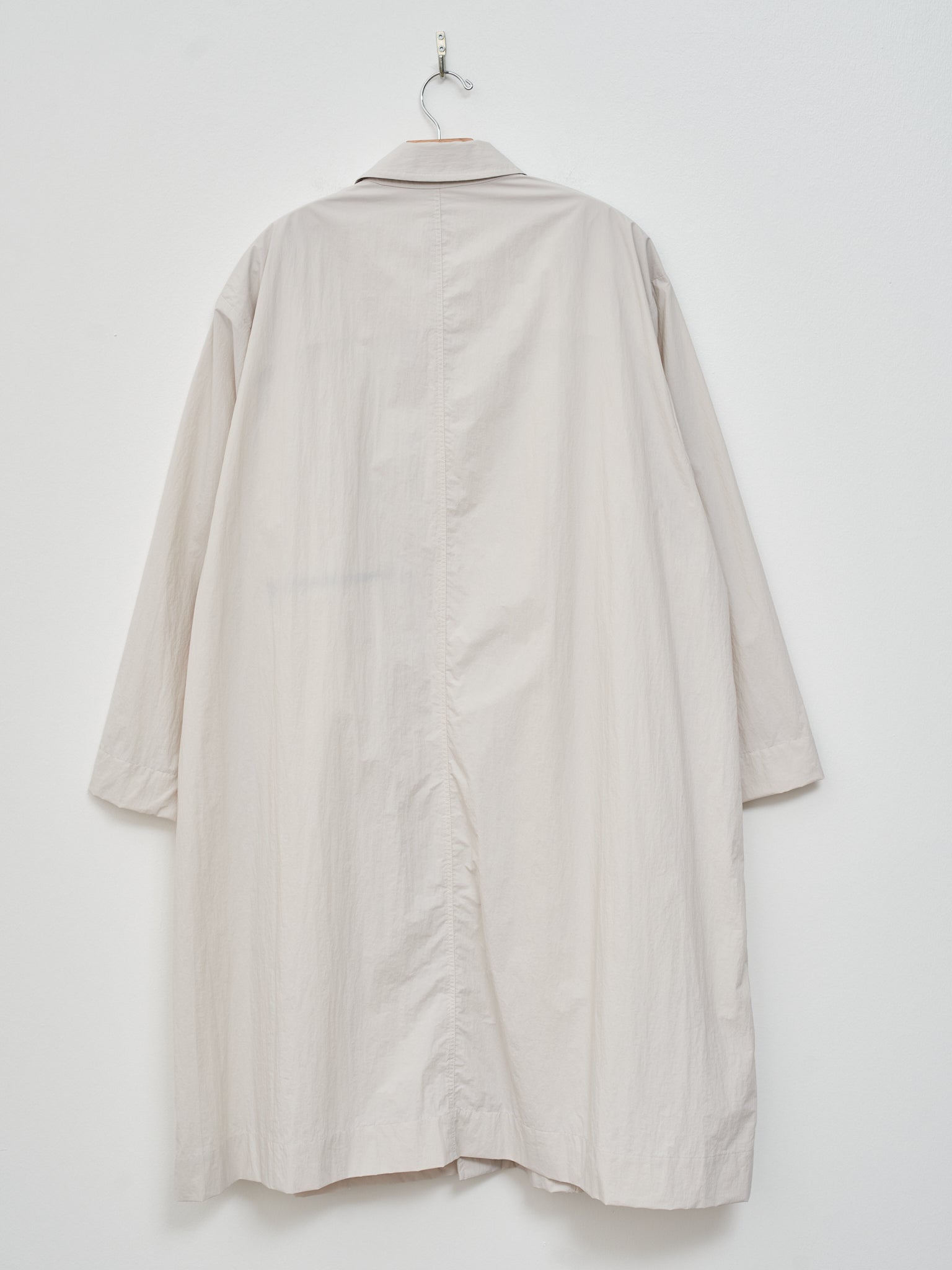 Namu Shop - Aton Travel Nylon Packable Coat - Warm White