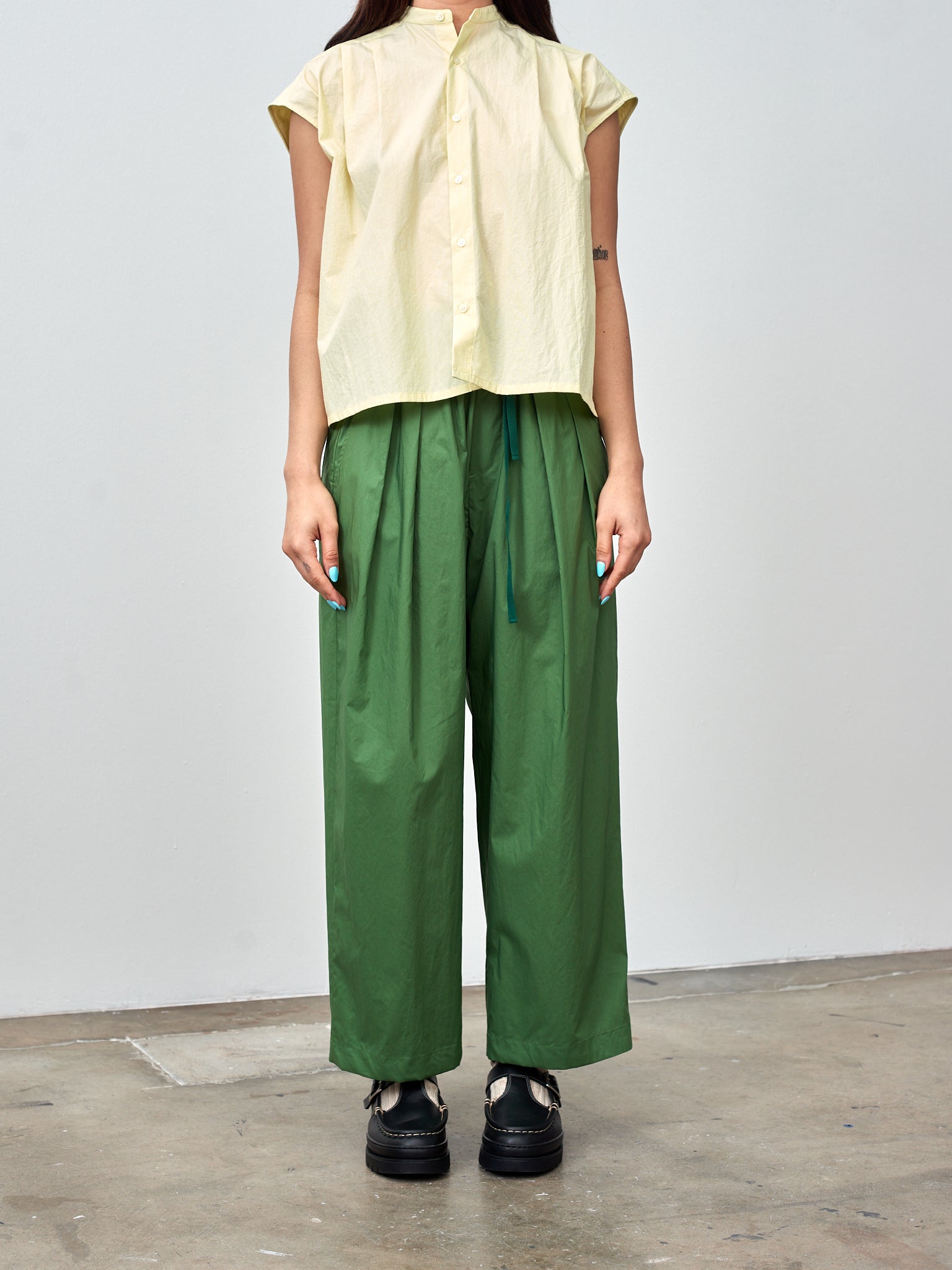 Namu Shop - Nicholson & Nicholson Smile Shirt - Yellow