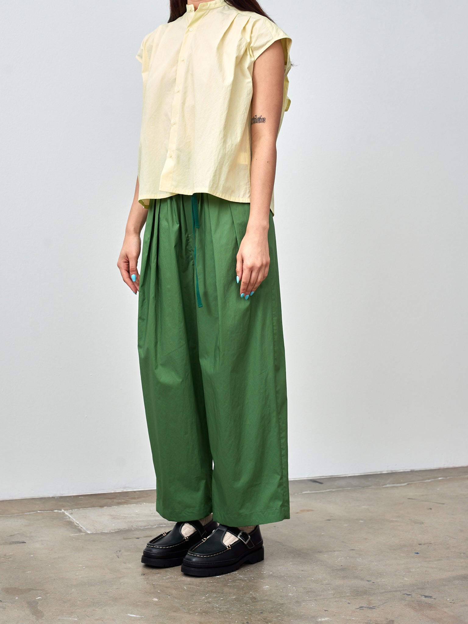 Namu Shop - Nicholson & Nicholson Smile Shirt - Yellow