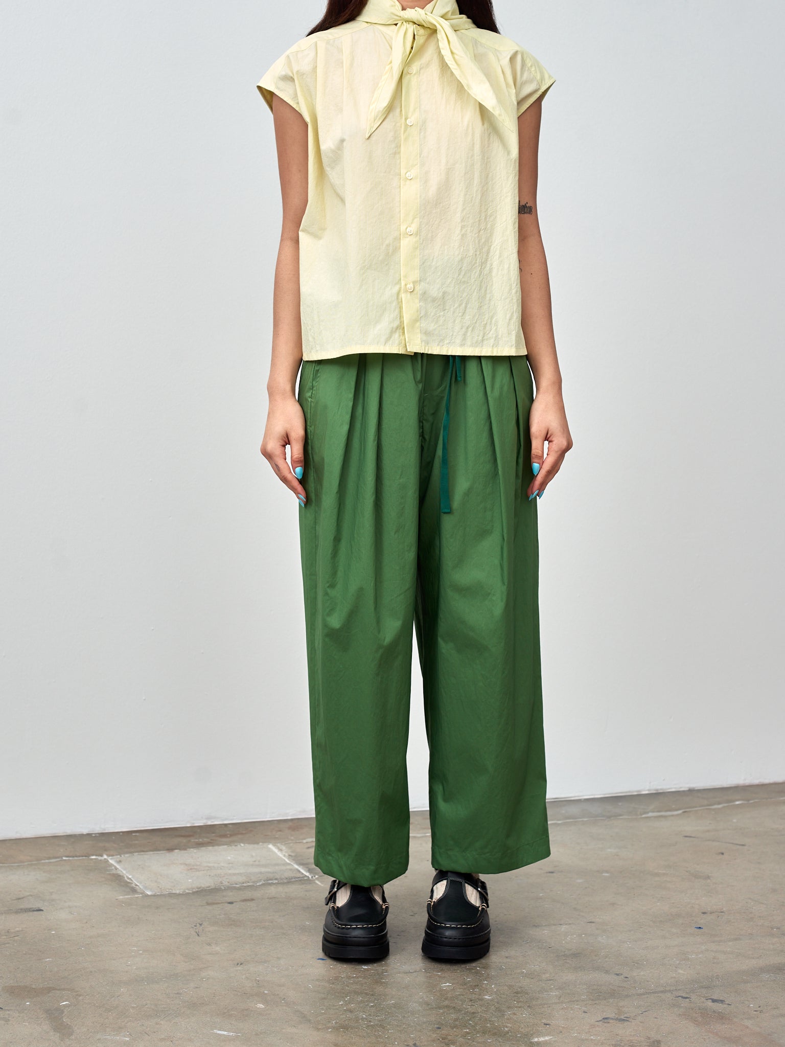 Namu Shop - Nicholson & Nicholson Smile Shirt - Yellow