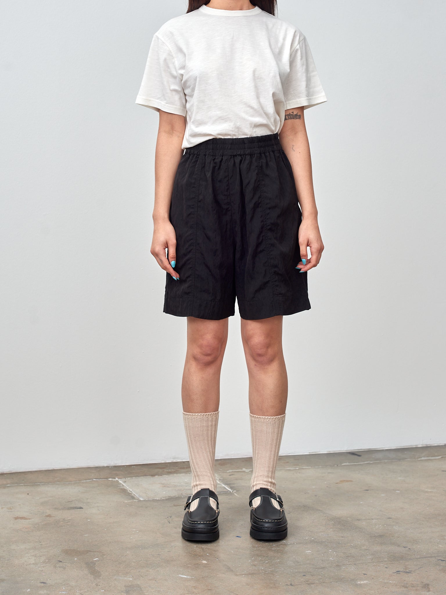 Namu Shop - Studio Nicholson Rond T-Shirt - Parchment