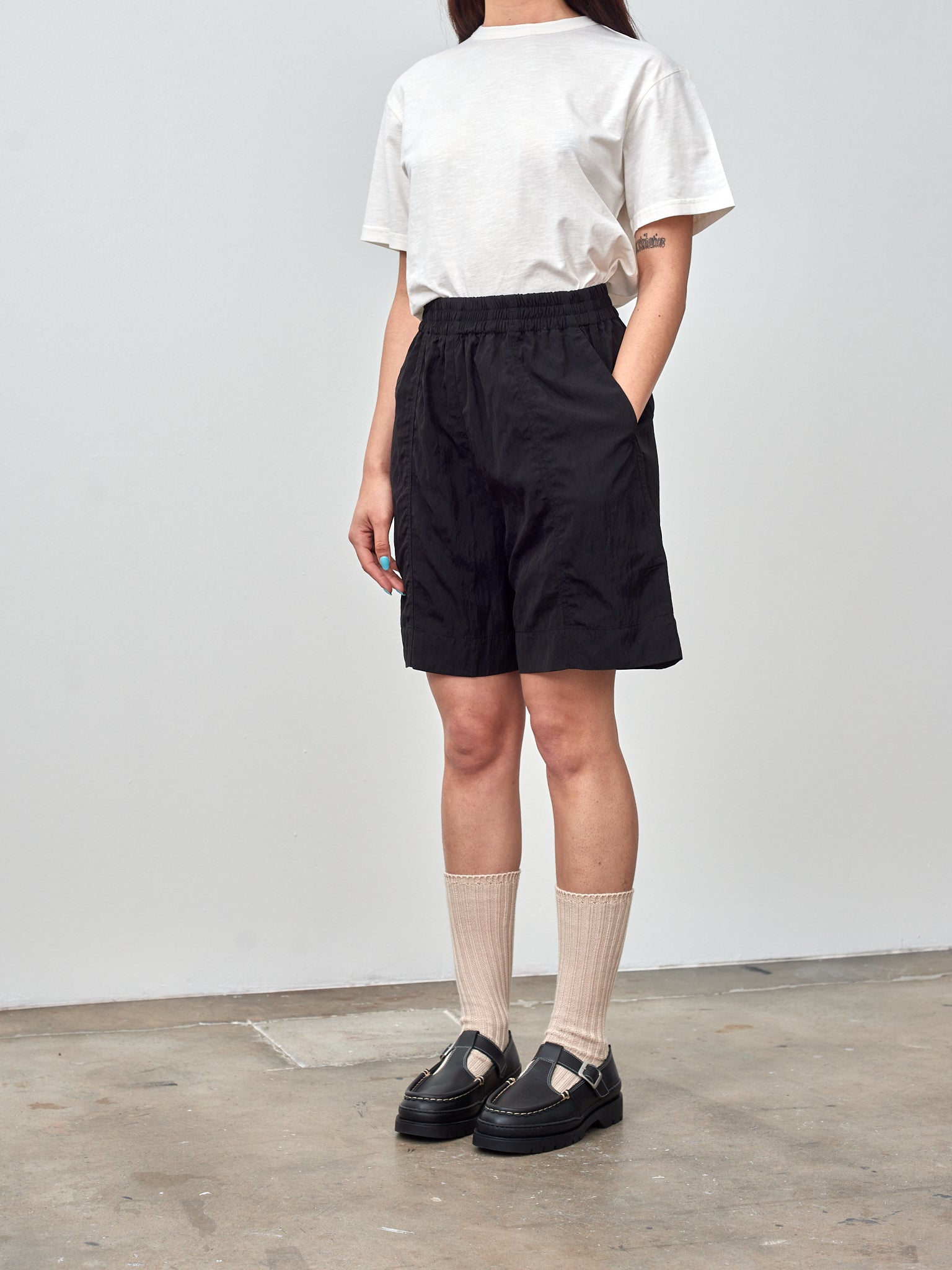 Namu Shop - Studio Nicholson Emery Short - Black