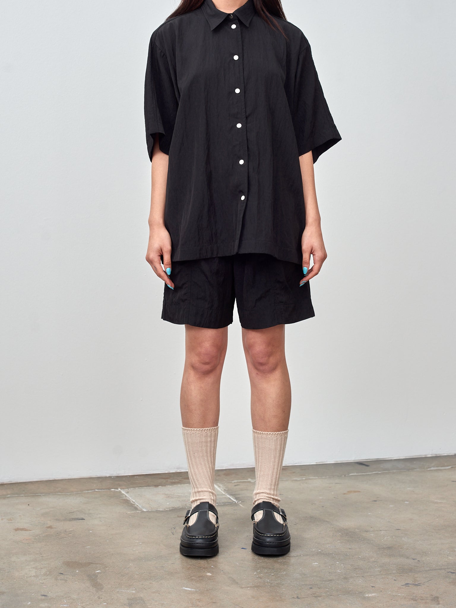 Namu Shop - Studio Nicholson Emery Short - Black