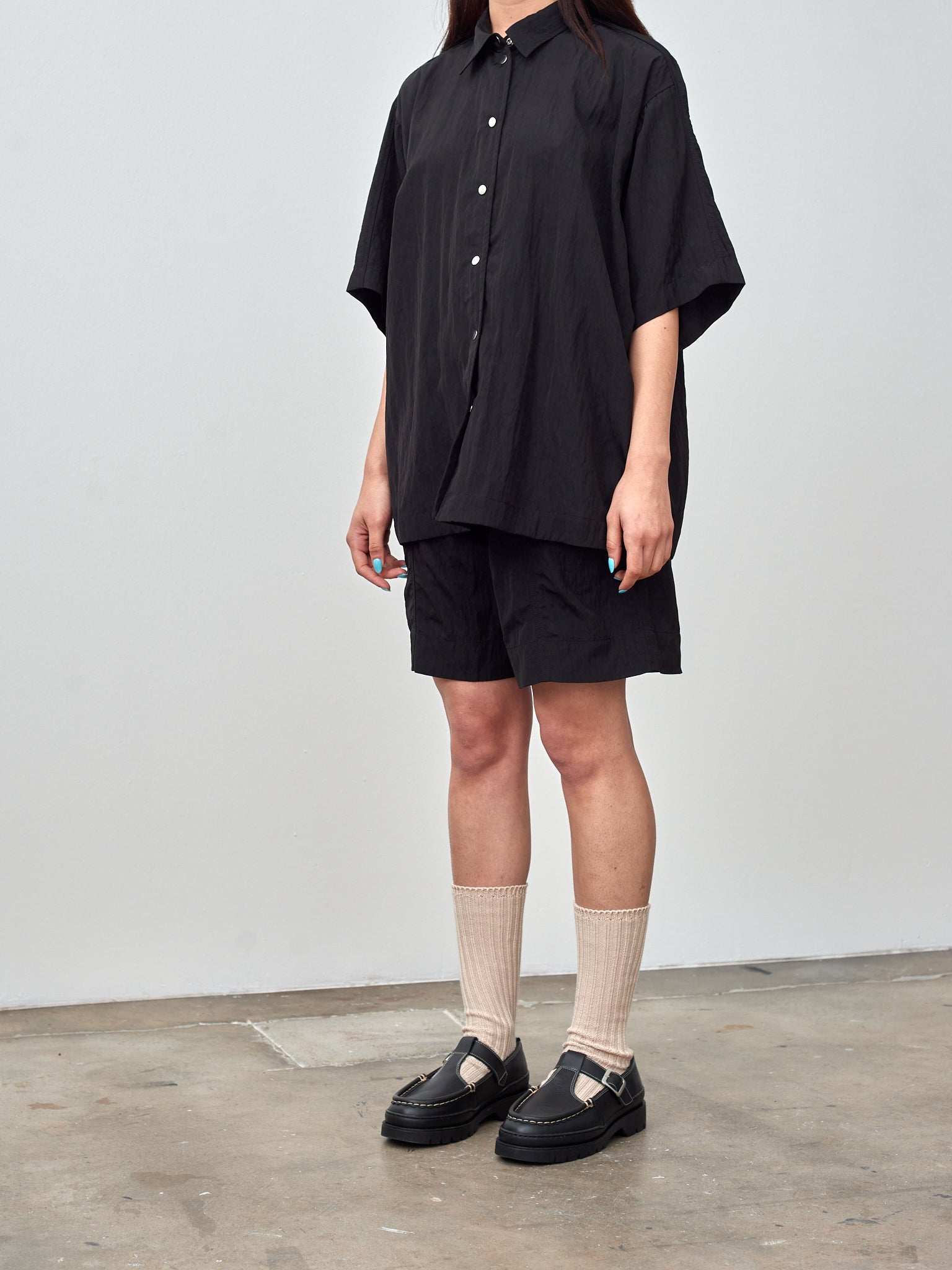 Namu Shop - Studio Nicholson Kanno Shirt - Black