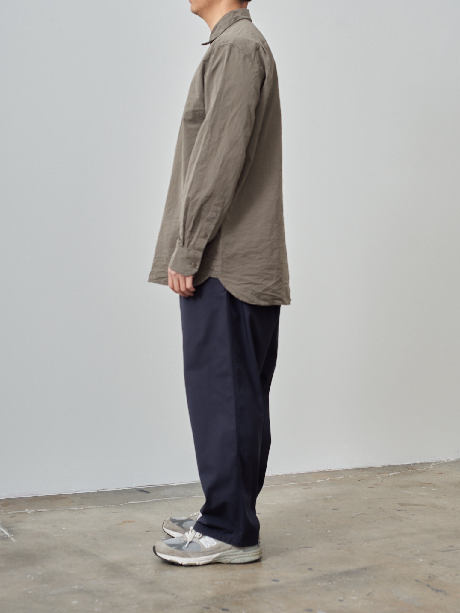 Namu Shop - Casey Casey Big Raccourcie Shirt - Argil