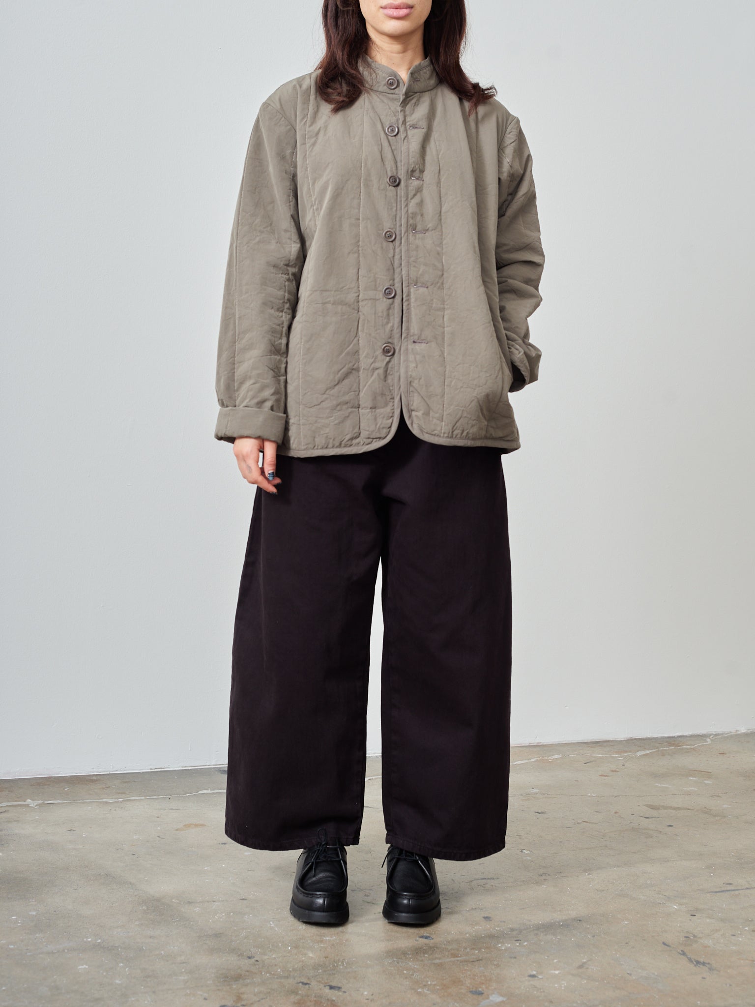 Namu Shop - Casey Casey Puffy Padded Jacket - Argil