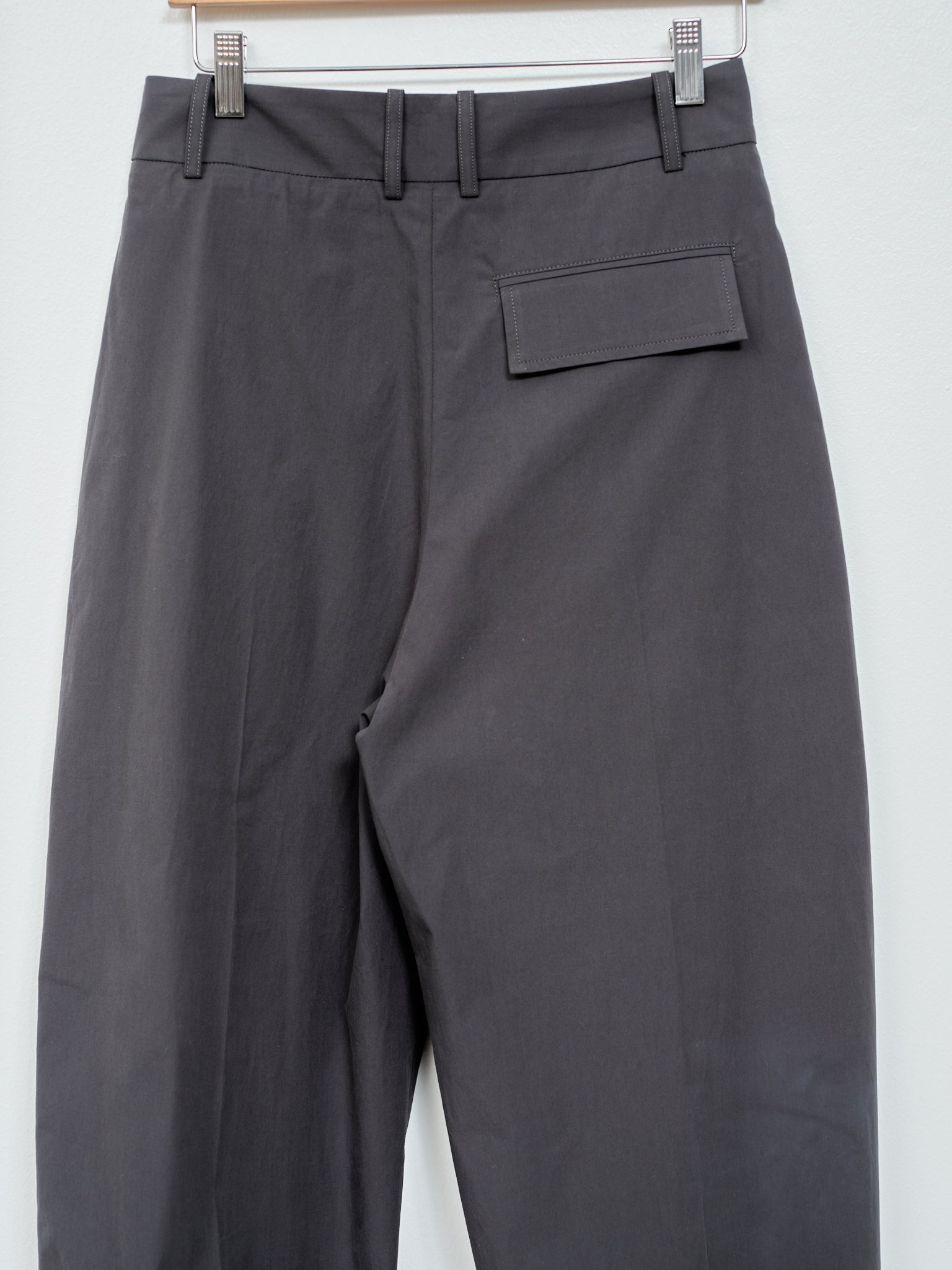 Namu Shop - Studio Nicholson Acuna Double Pleat Front Pant - Asphalt