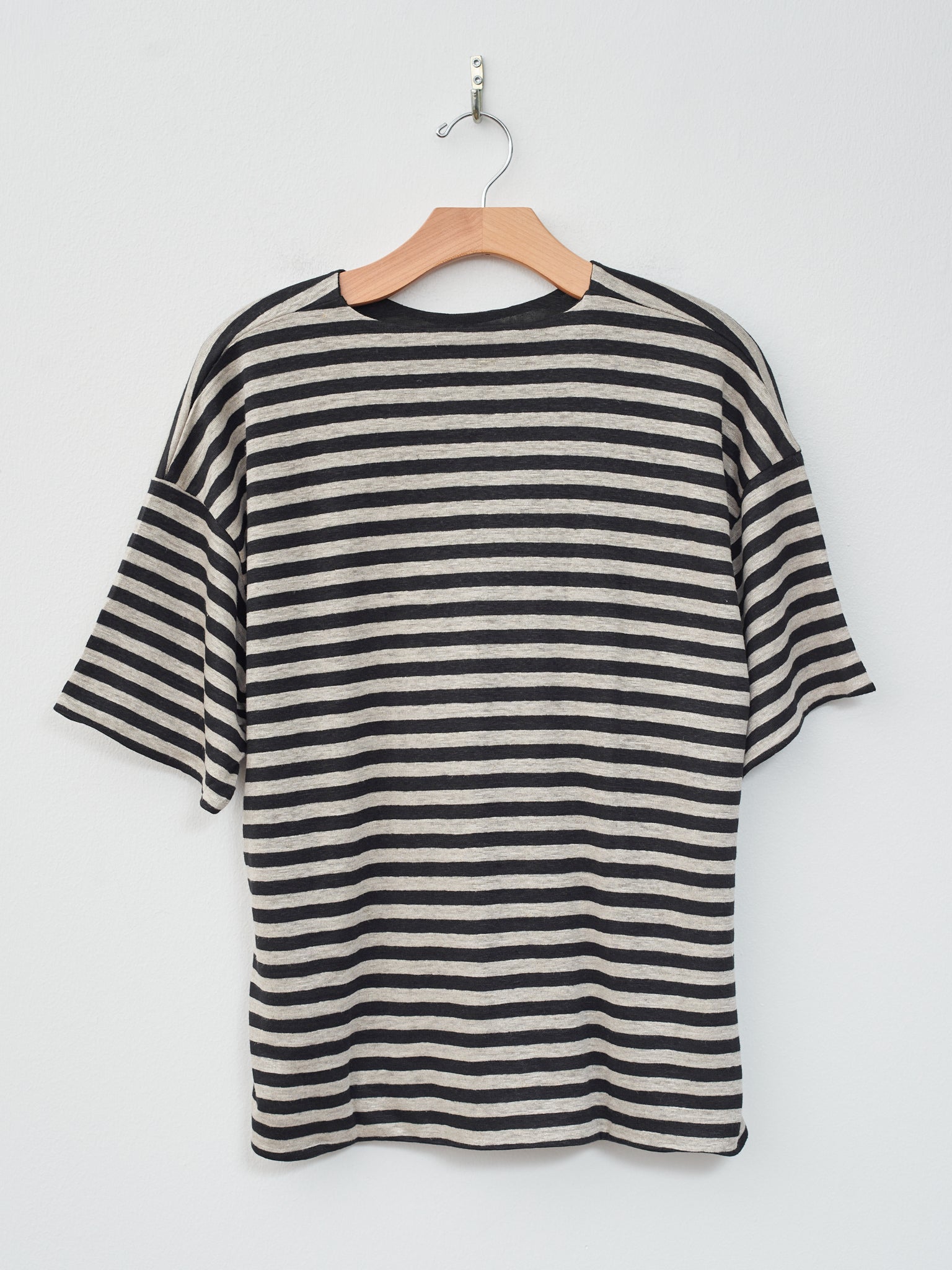 Namu Shop - Ichi Antiquites Reversible Pullover - Stripe/Black