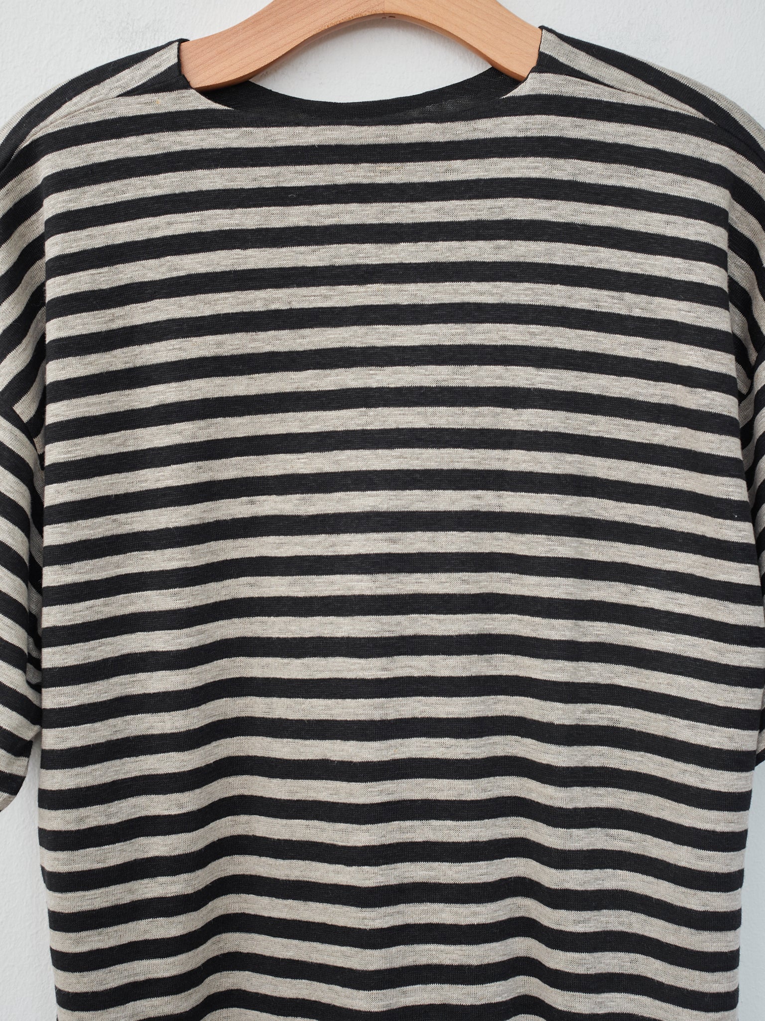Namu Shop - Ichi Antiquites Reversible Pullover - Stripe/Black