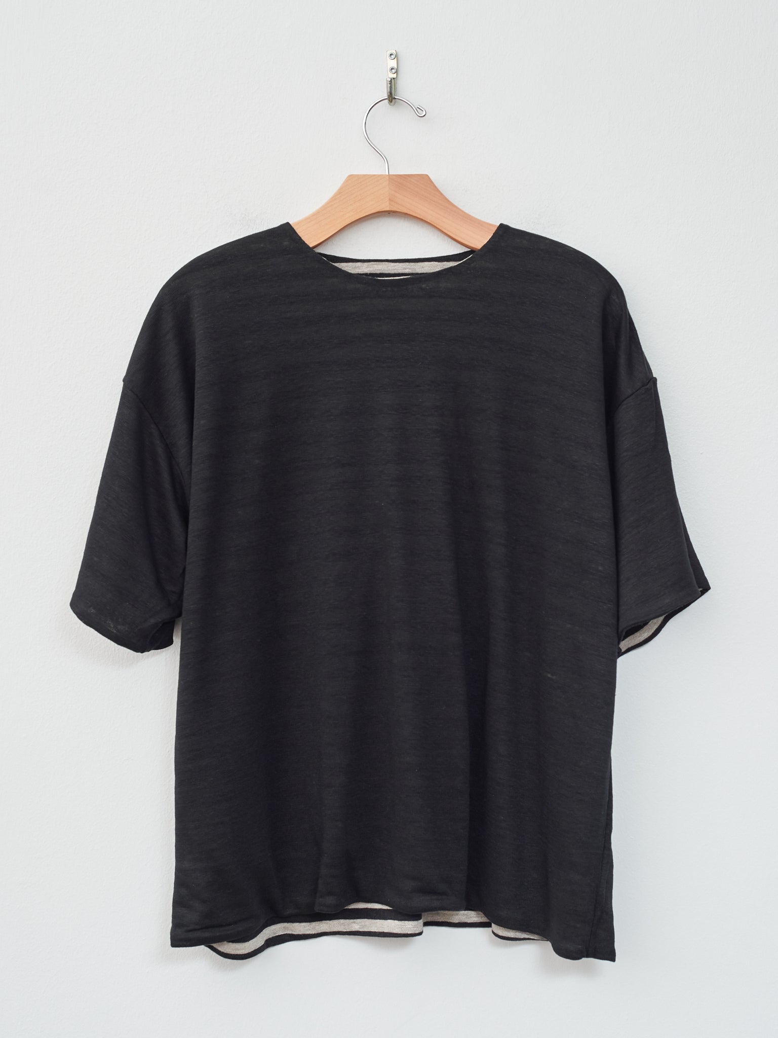 Namu Shop - Ichi Antiquites Reversible Pullover - Stripe/Black