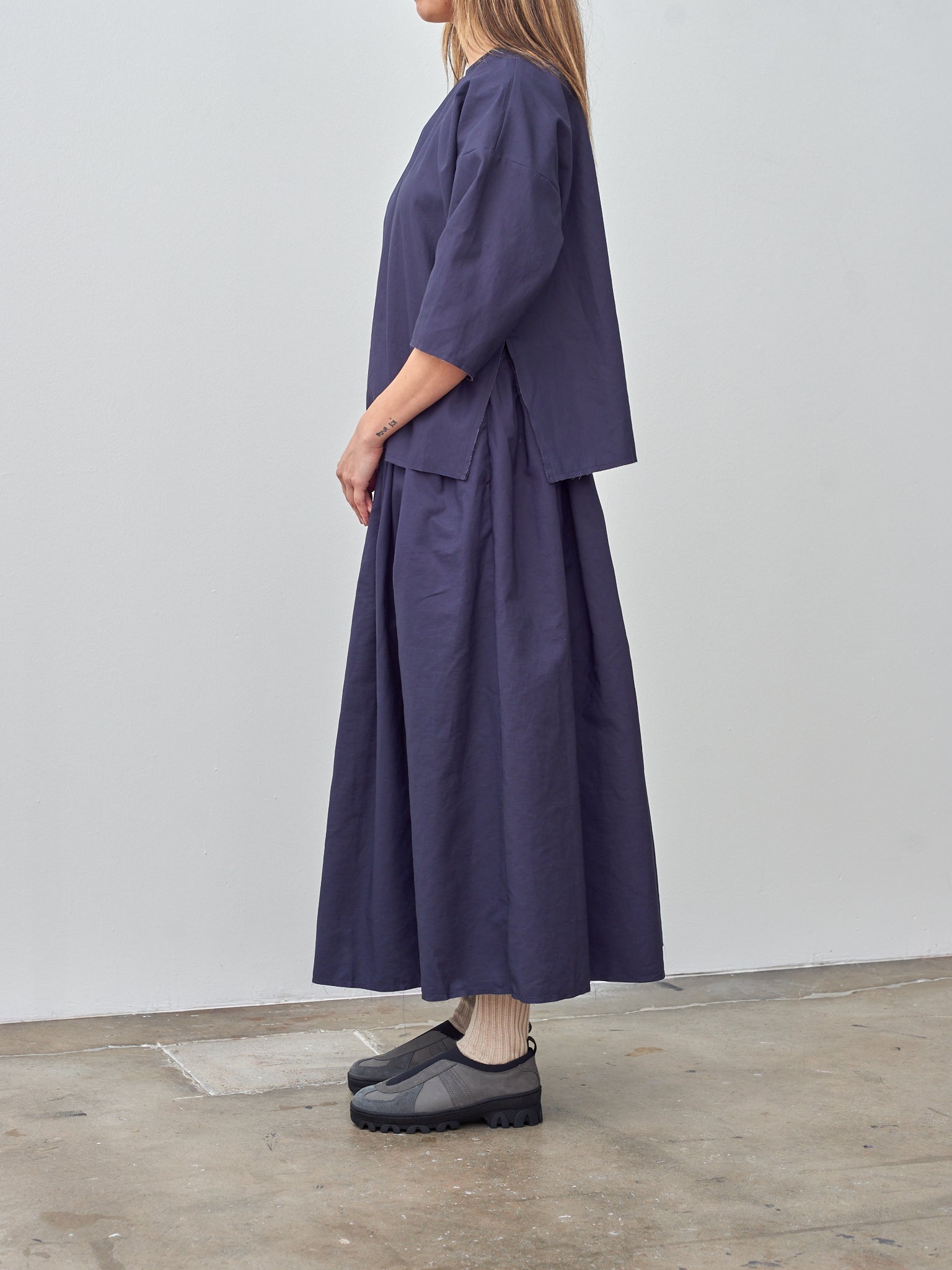 Namu Shop - Veritecoeur Pullover Blouse - Ink