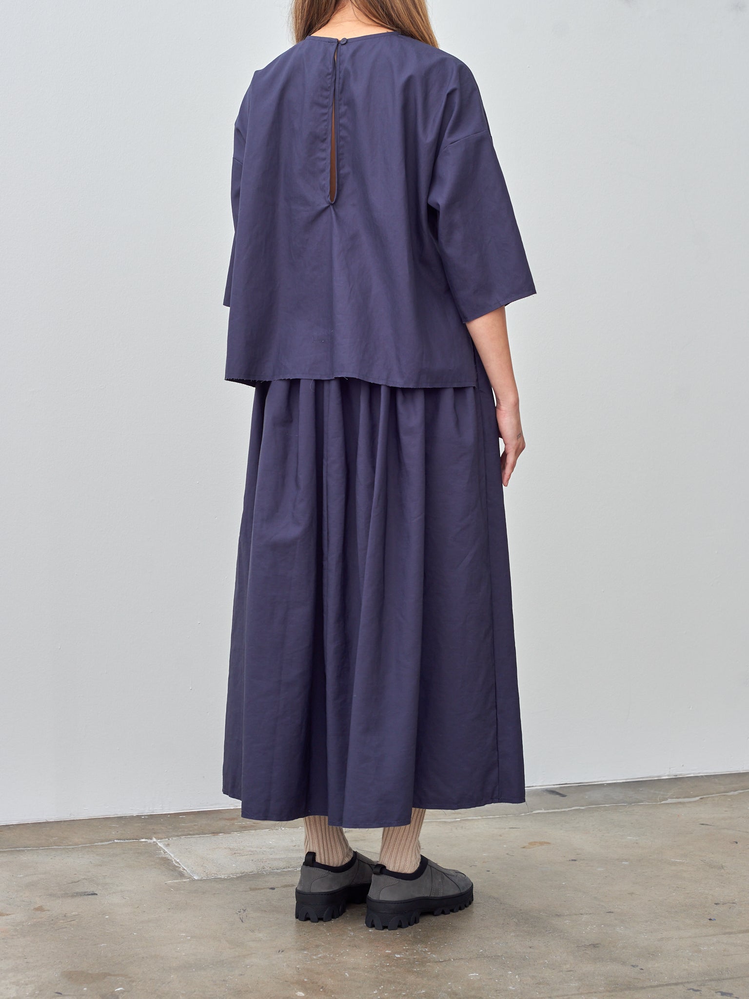Namu Shop - Veritecoeur Pullover Blouse - Ink