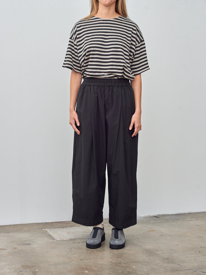 Namu Shop - Veritecoeur Shirring Tuck Pants - Gray