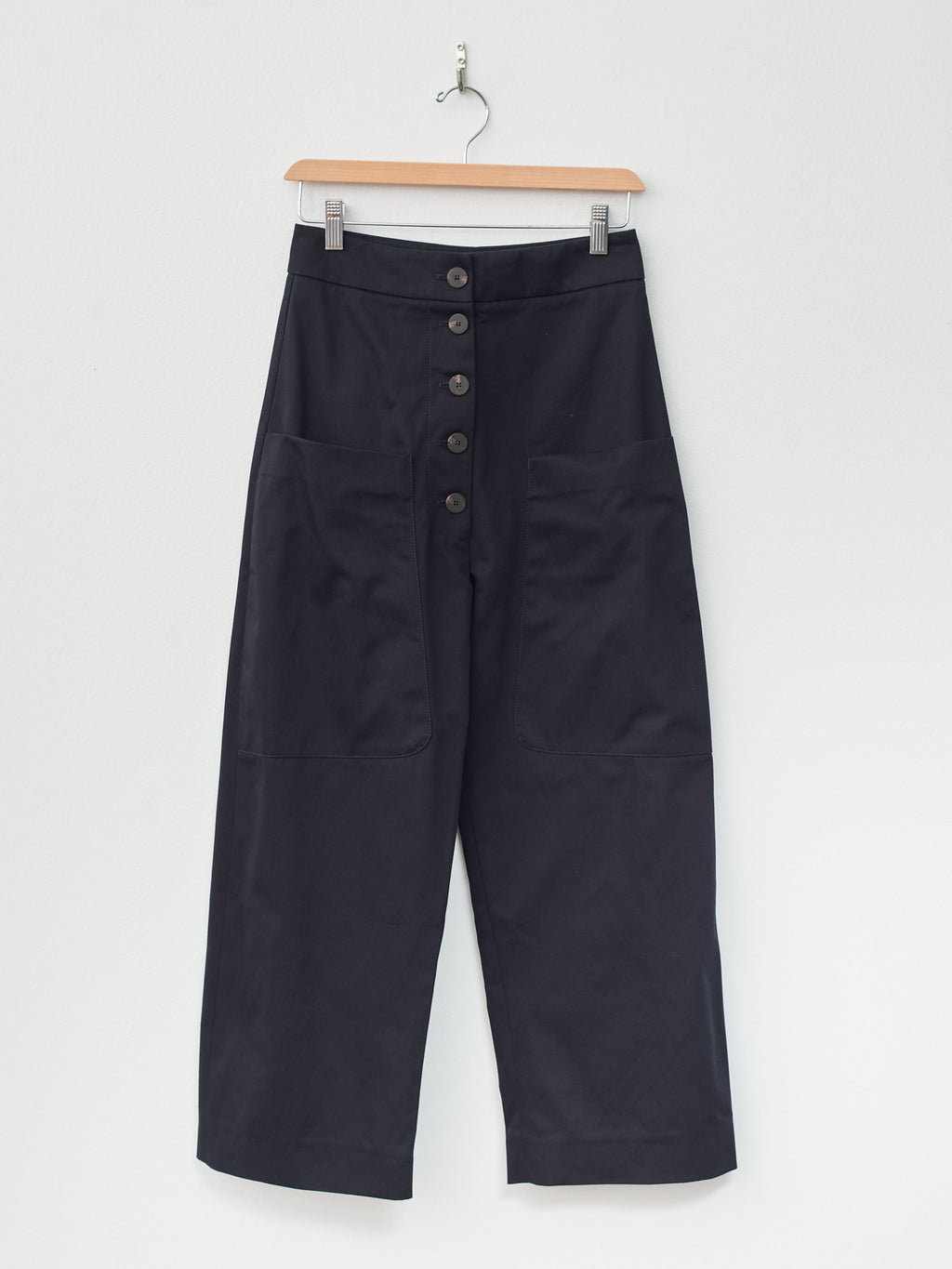 Namu Shop - Studio Nicholson Taupo Pant - Darkest Navy