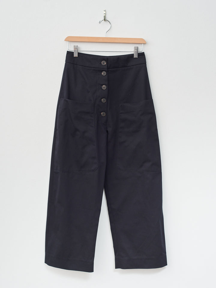 Namu Shop - Studio Nicholson Taupo Pant - Darkest Navy